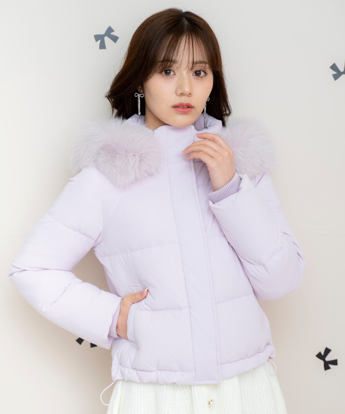 WILLSELECTION｜FOXファー付きショートダウン | Rakuten Fashion(楽天