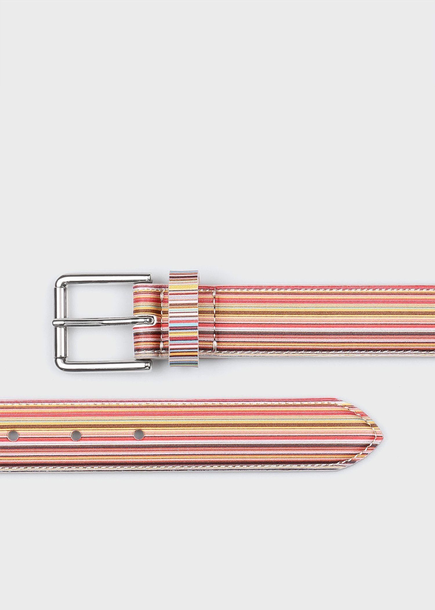 Paul Smith｜シグネチャーストライプ ベルト | Rakuten Fashion(楽天