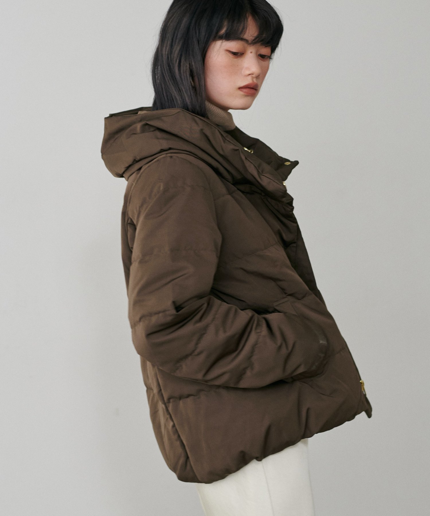 LARUTA｜ピーチスキンダウンフェザーコート | Rakuten Fashion(楽天