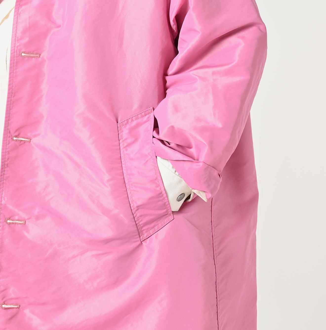 45R｜ナイロンの908ステンカラーコート | Rakuten Fashion(楽天