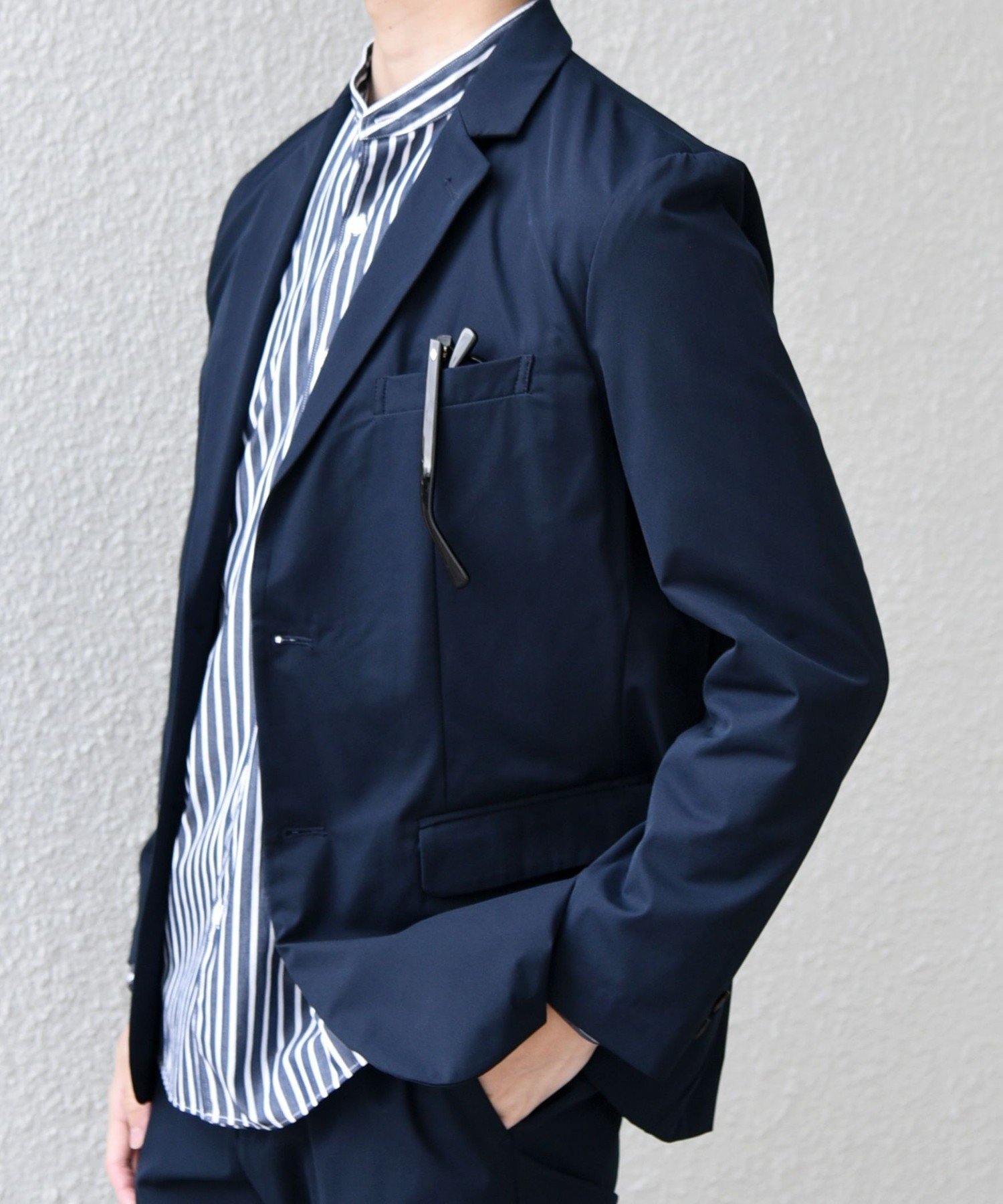 【新品】SHIPSシップス　セットアップ濃紺 SHIPS（シップス） セットアップ 「WEB限定」SHIPS:「手洗い可能