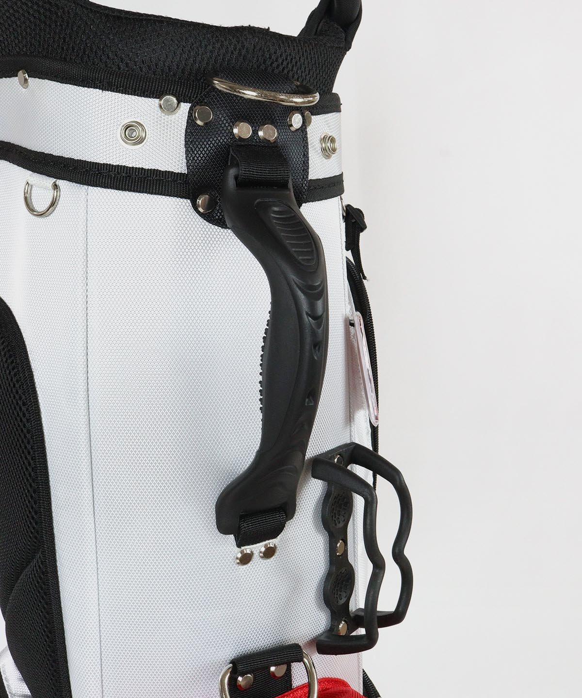 archivio キャディバッグ ホワイト/レッド archivio キャディバッグ