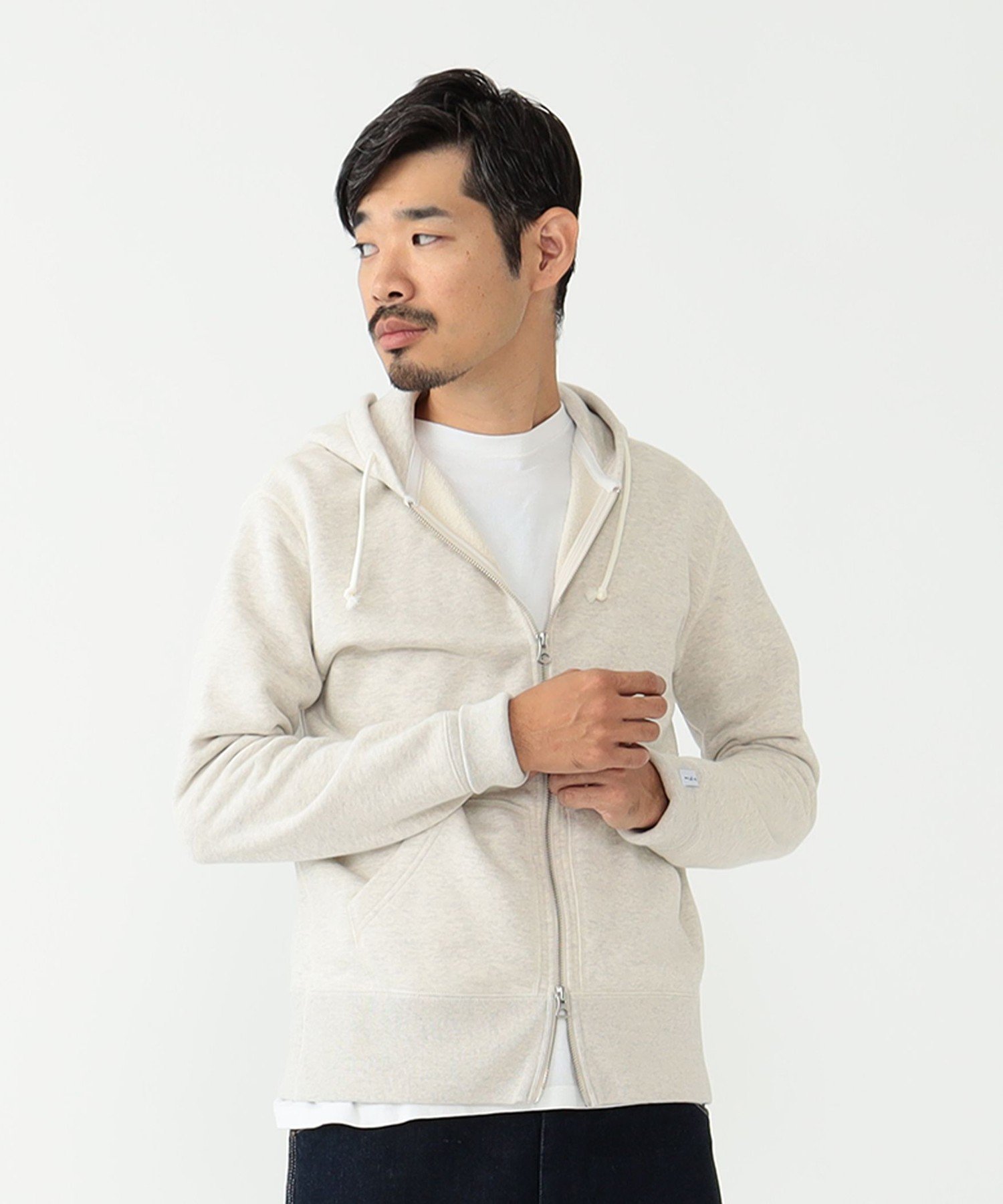 BEAMS MEN｜LOOPWHEELER / 別注 Slim Zip Sweat Hoody | Rakuten