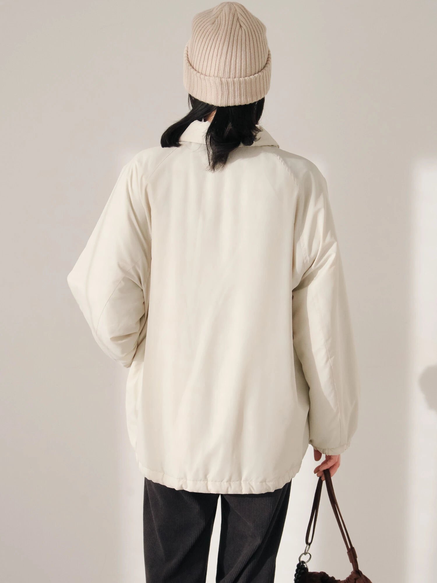 Samansa Mos2｜襟付中綿ブルゾン | Rakuten Fashion(楽天ファッション