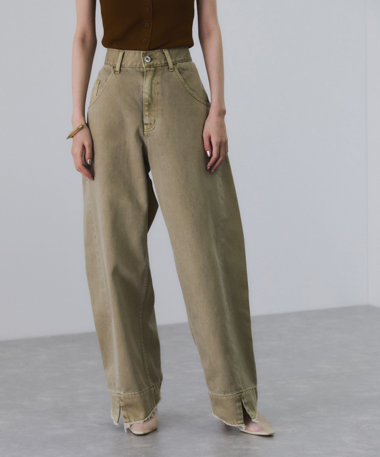 ADAM ET ROPE'｜【サステナブル】・【新色追加】ルーズフィット