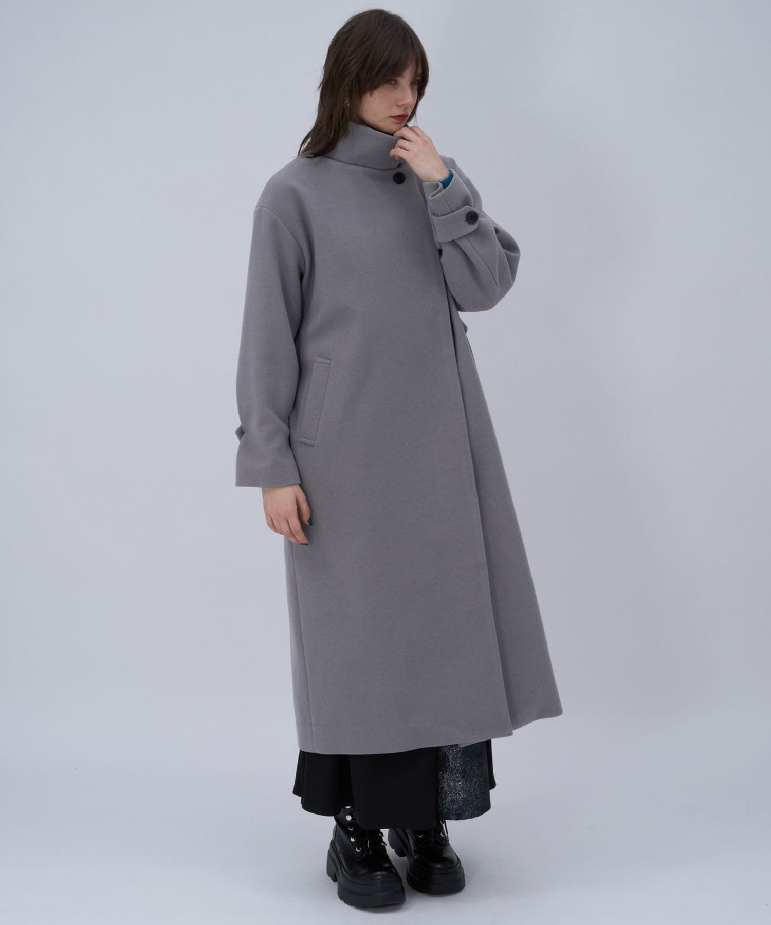 HARE｜ウーリーテック2WAYスタンドロングコート | Rakuten Fashion