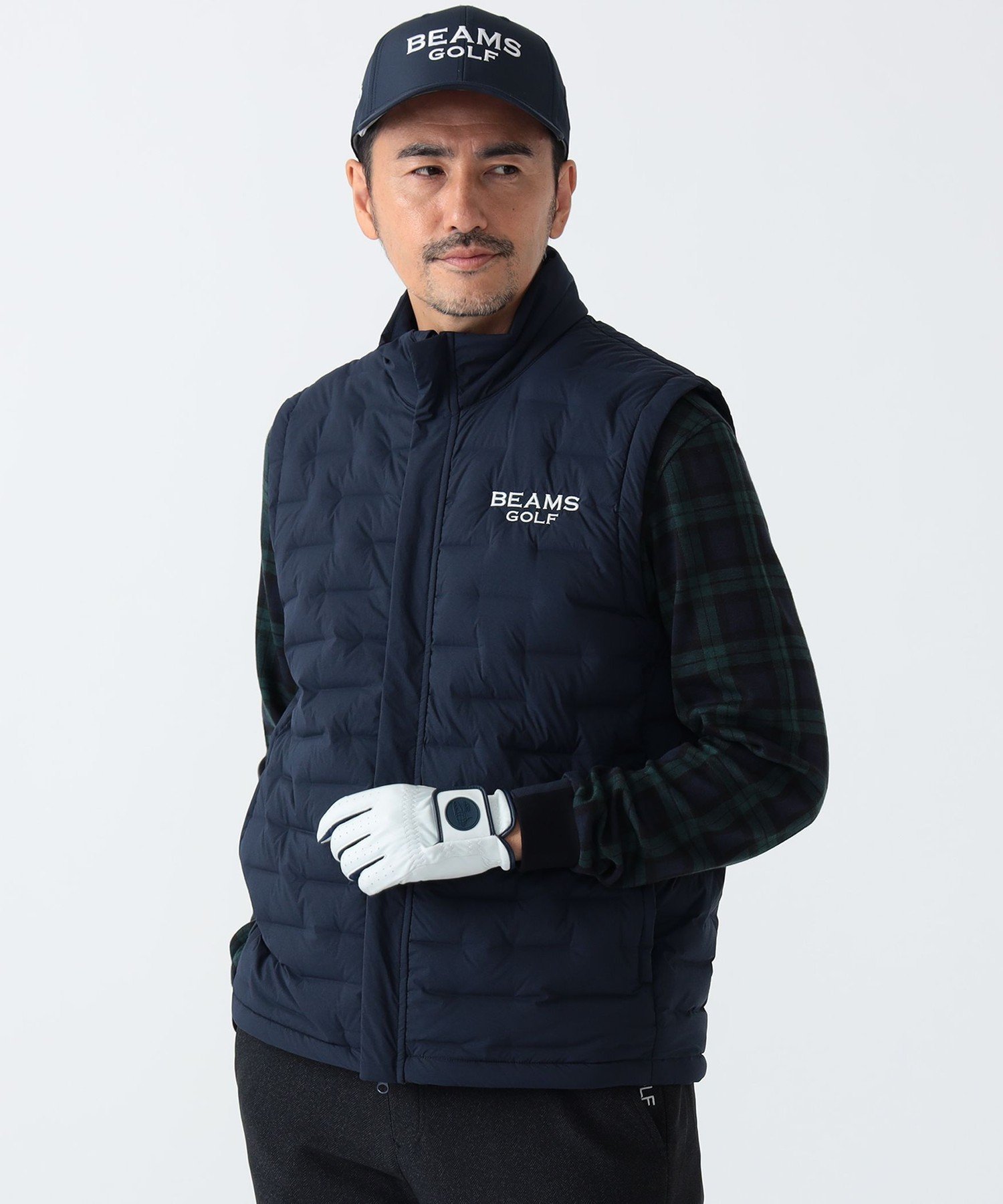 BEAMS GOLF｜PURPLE LABEL / 接結ダウンベスト | Rakuten Fashion(楽天