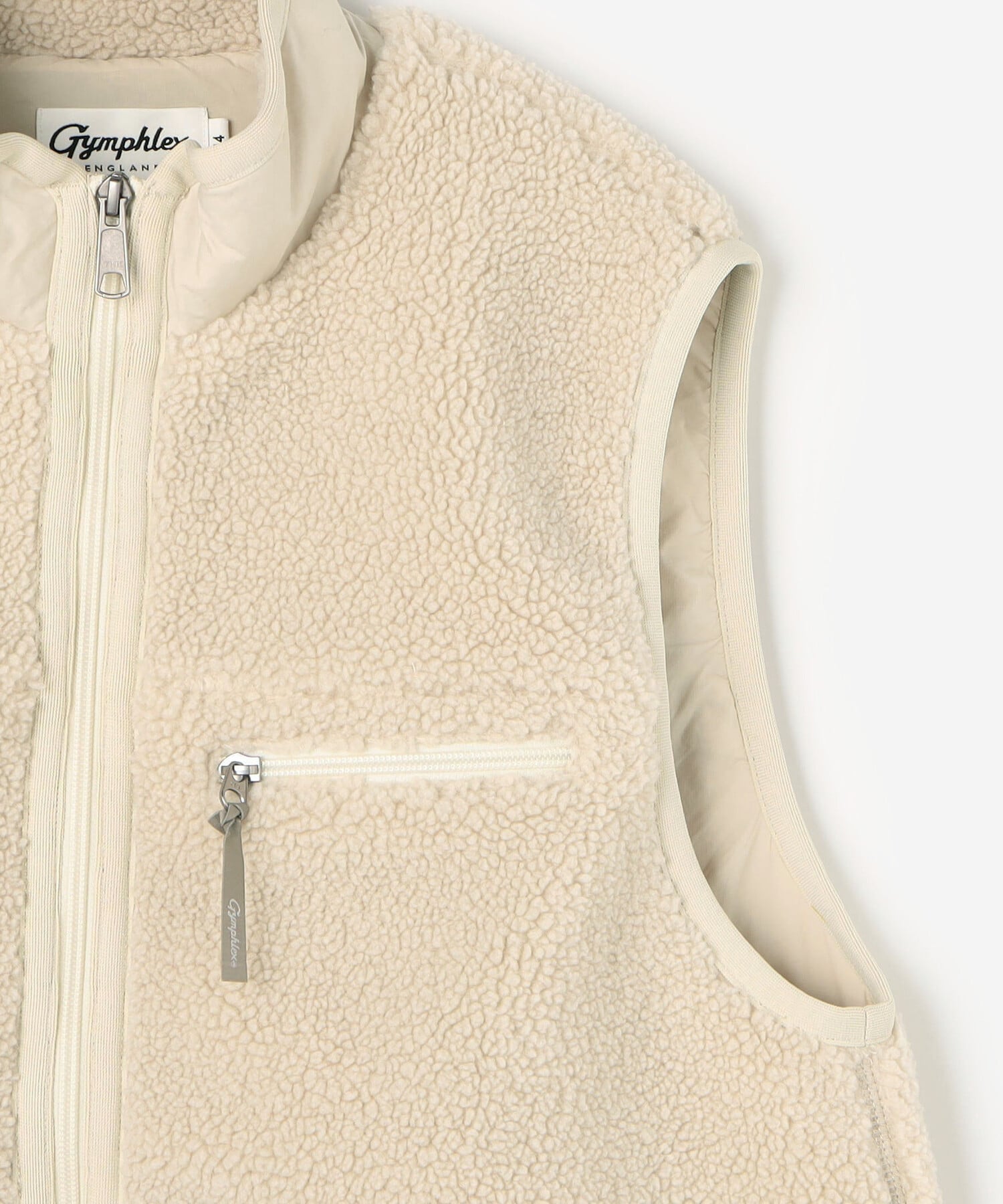 Bshop｜Gymphlex | ライトボア ショートベスト WOMEN | Rakuten