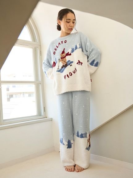 gelato pique｜【HOLIDAY】スキーベアジャガードプルオーバー
