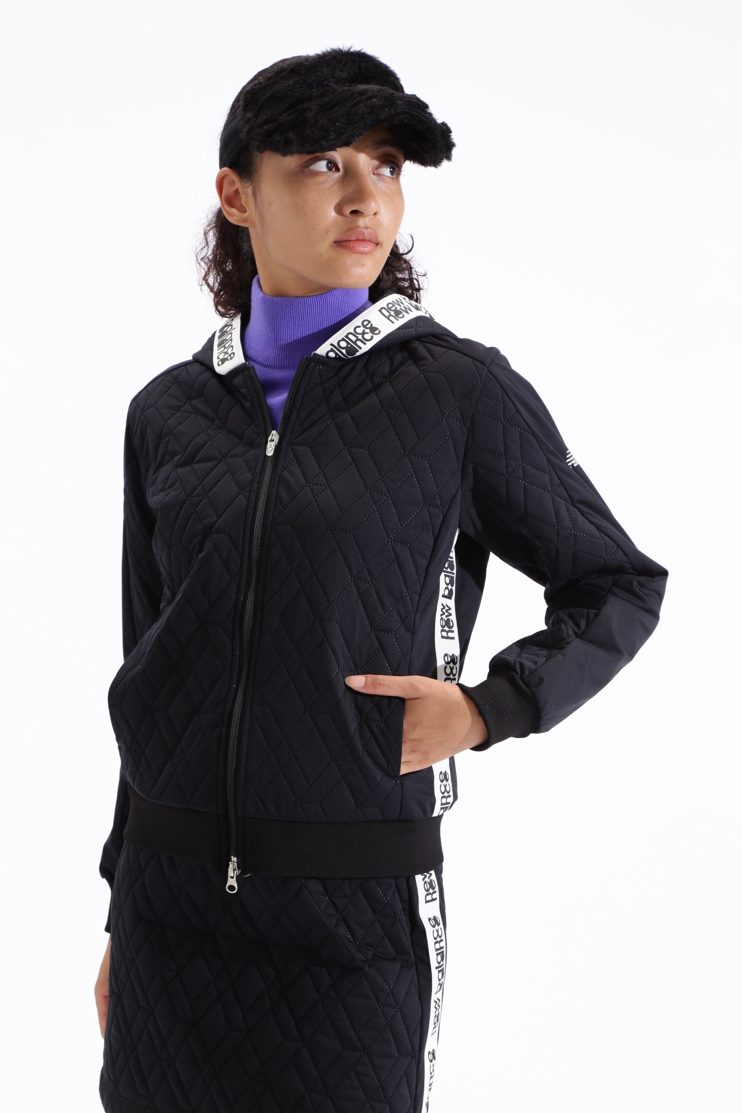 New Balance Golf｜ダイヤキルト フルジップ フーディー (WOMENS SPORT