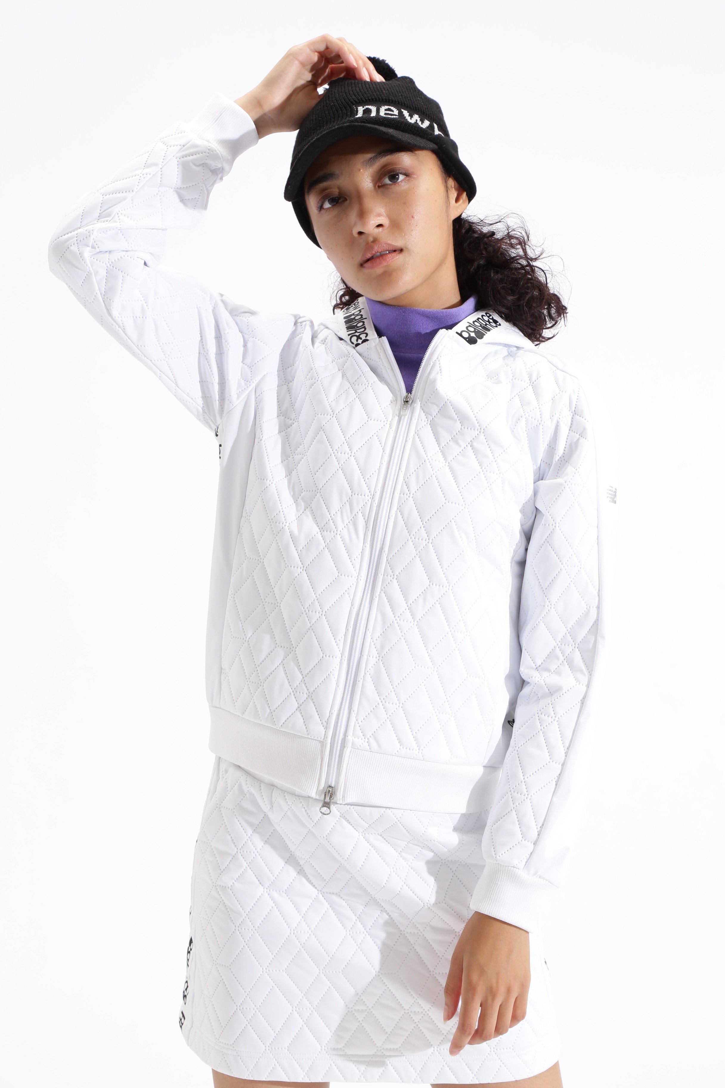 New Balance Golf｜ダイヤキルト フルジップ フーディー (WOMENS SPORT