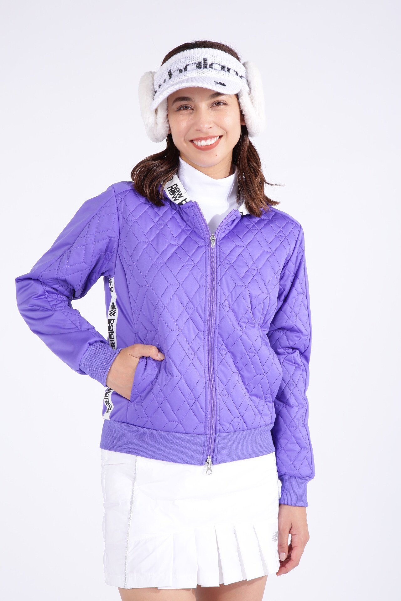 New Balance Golf｜ダイヤキルト フルジップ フーディー (WOMENS SPORT