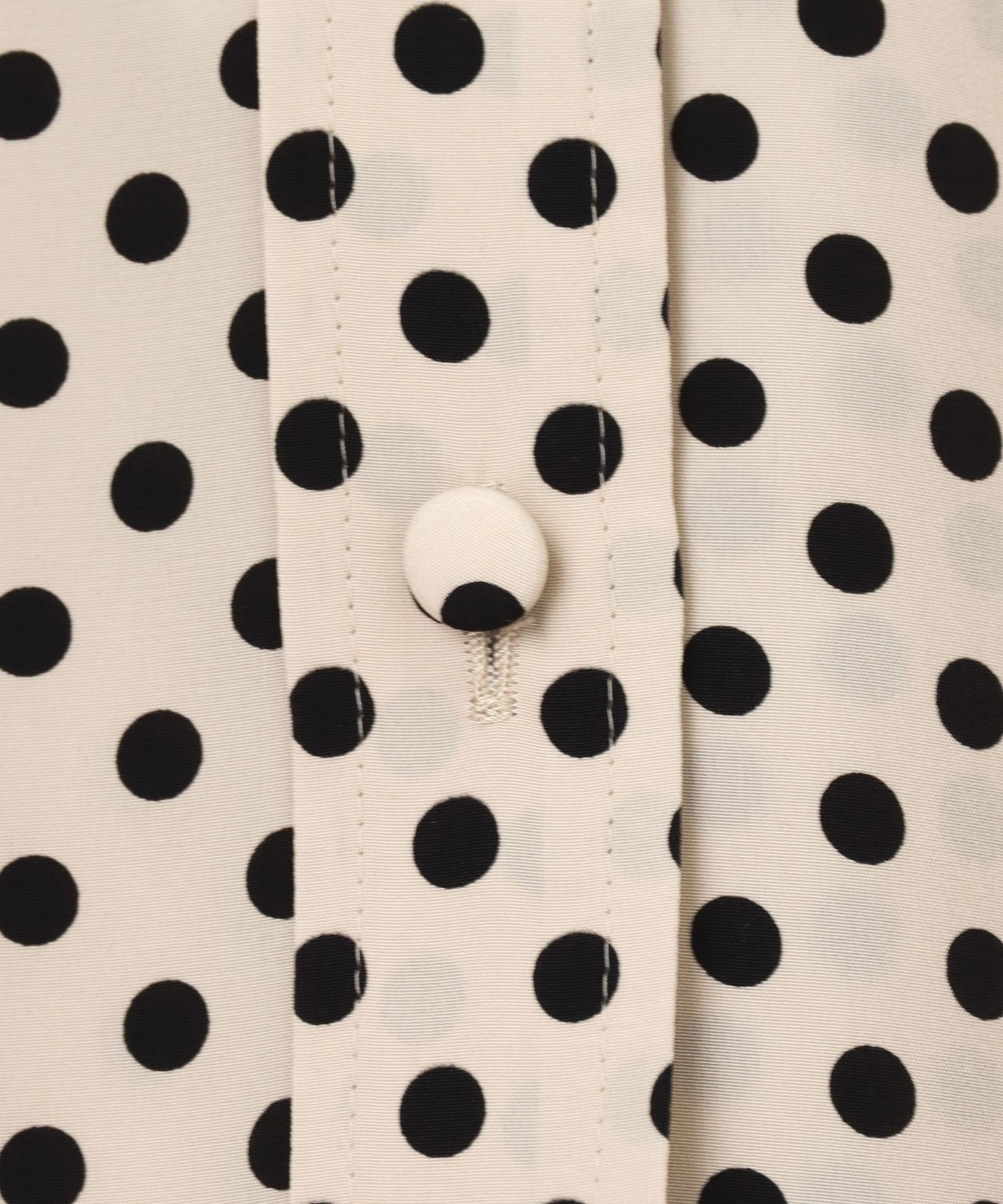 allureville｜◇【LOULOU WILLOUGHBY】デシンドットフレアスリーブ