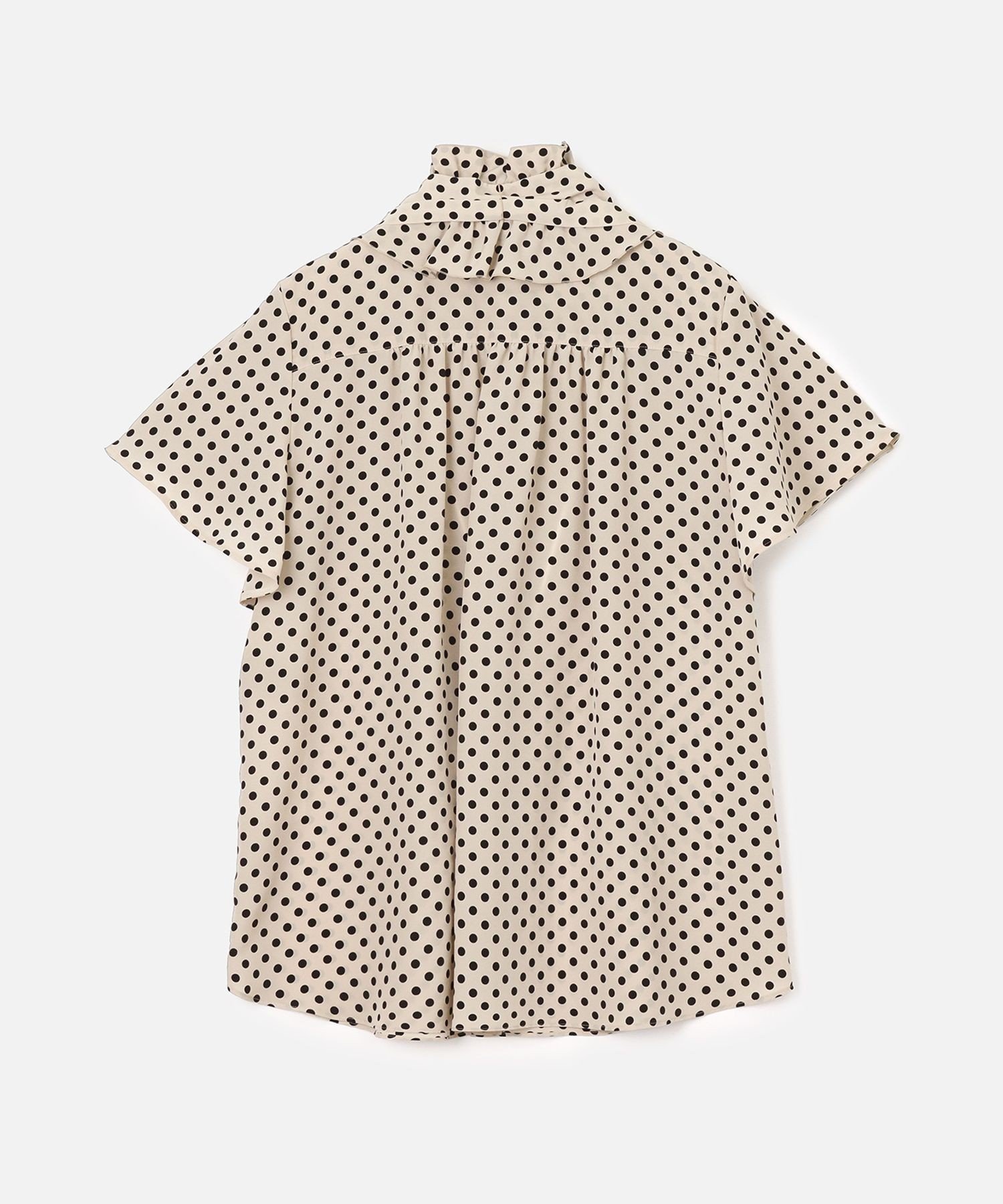 allureville｜◇【LOULOU WILLOUGHBY】デシンドットフレアスリーブ