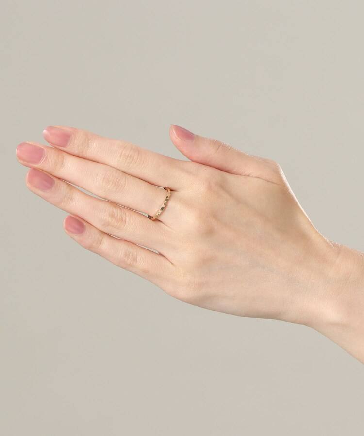 COCOSHNIK｜K10トライアングルカット リング | Rakuten Fashion(楽天