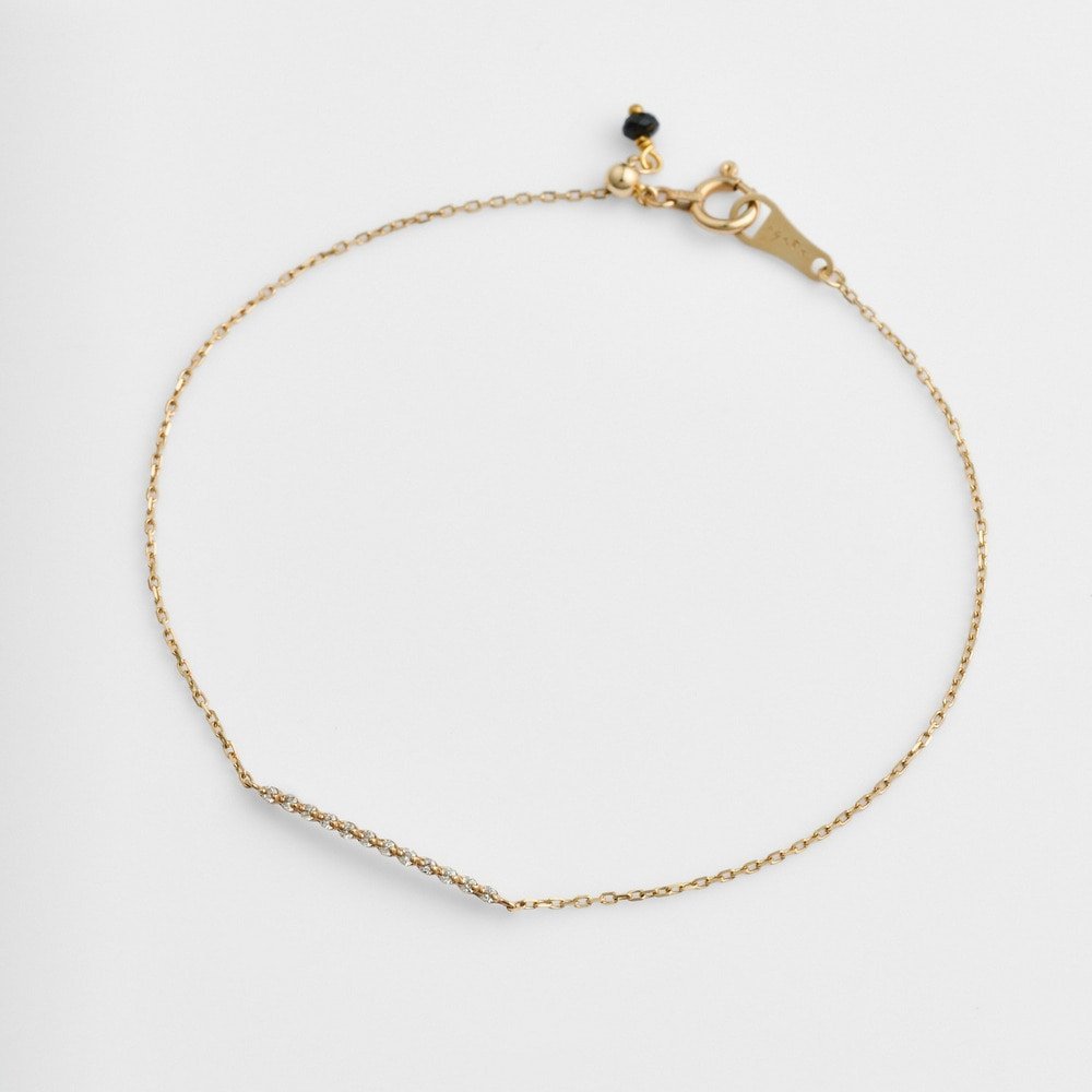 楽天市場】アガット k18 ダイヤモンド ブレスレットの通販