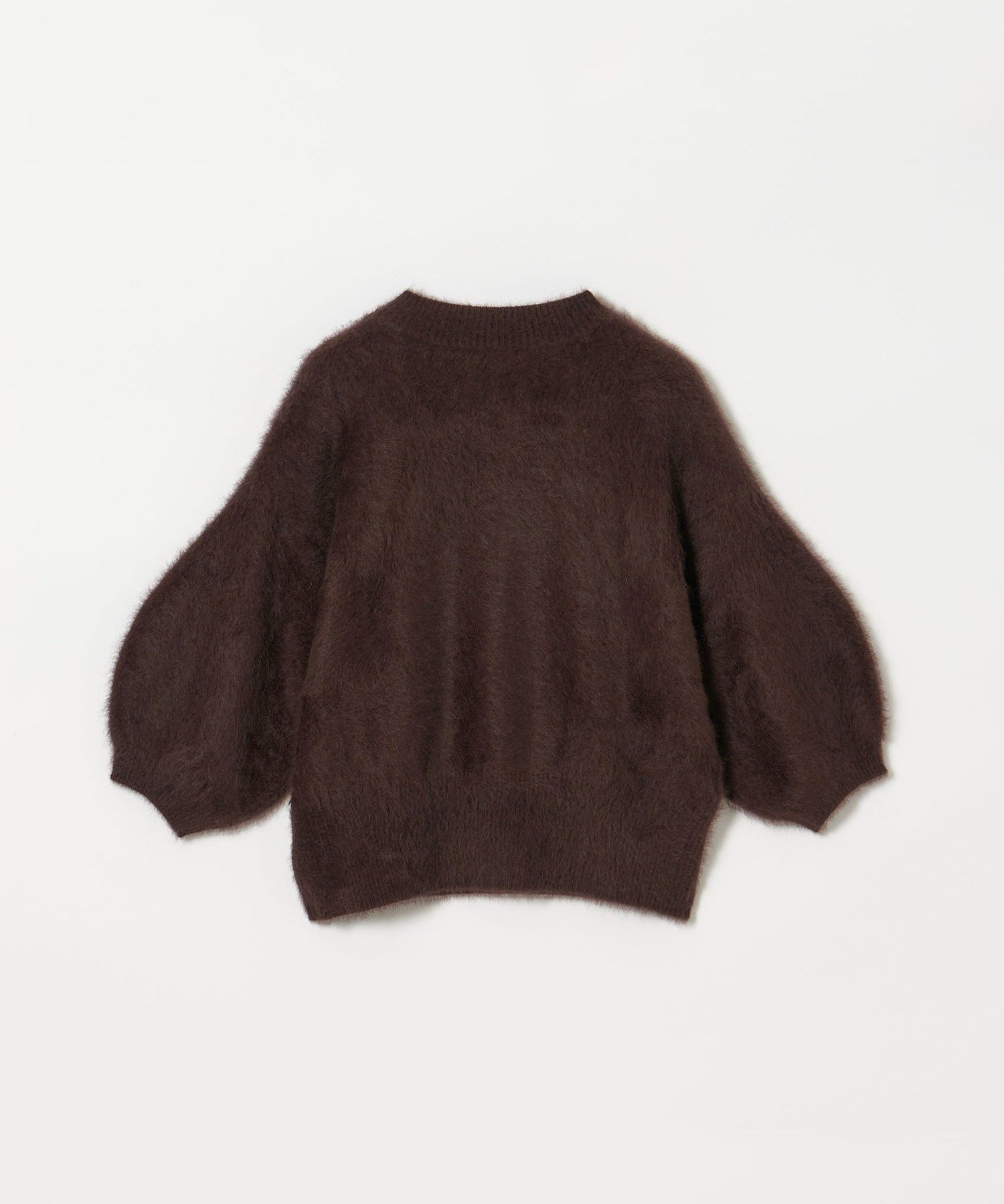 UNITED ARROWS｜フォックスカシミヤ パフ ハーフスリーブ ニット