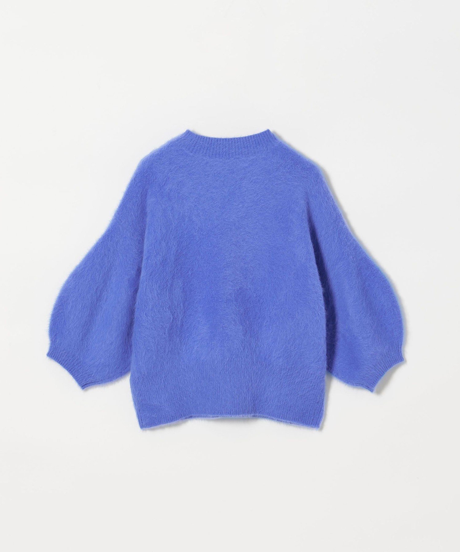 UNITED ARROWS｜フォックスカシミヤ パフ ハーフスリーブ ニット