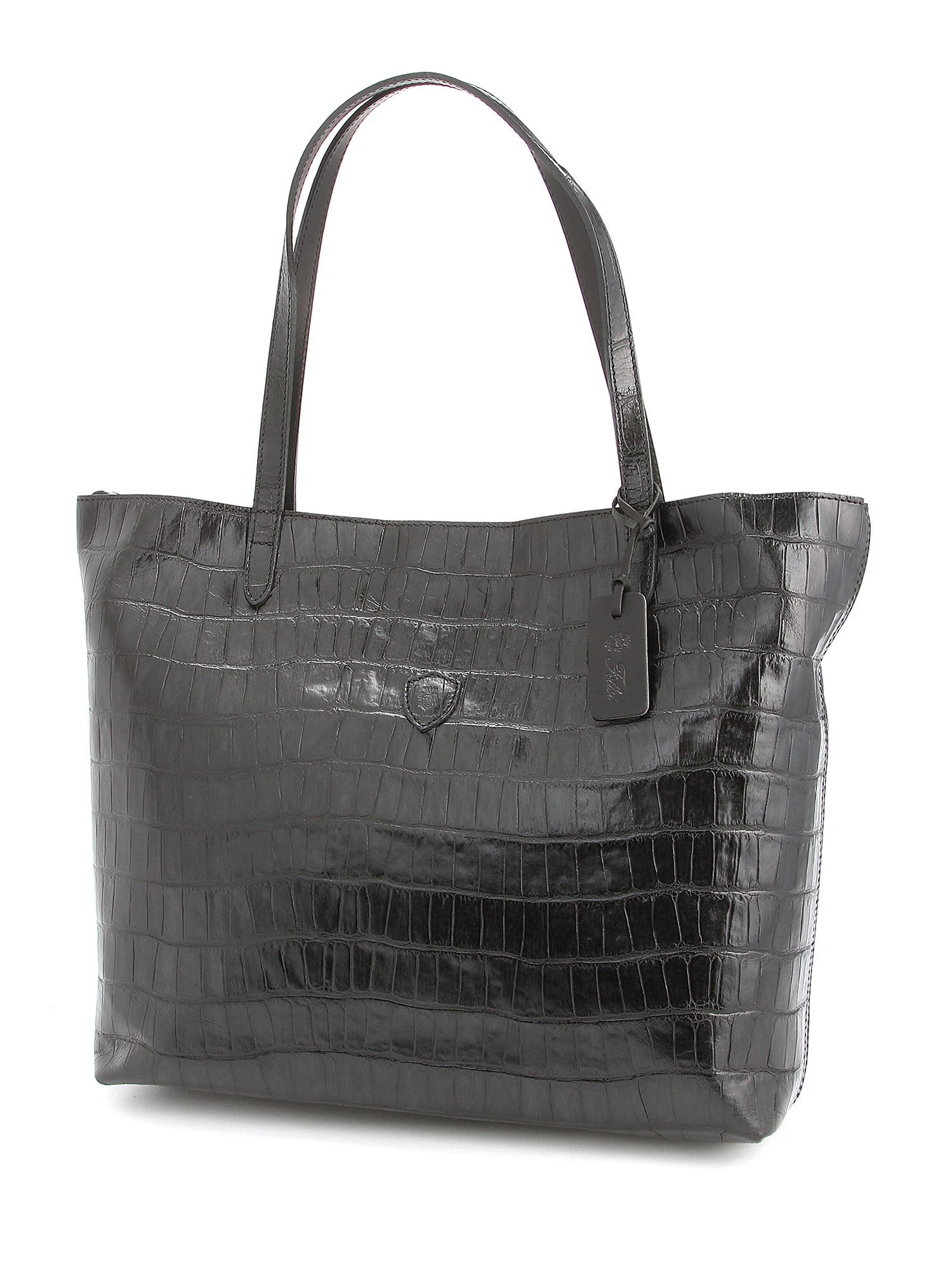 Felisi｜【Felisi/フェリージ】クロコ型押し レザー トートバッグ 15