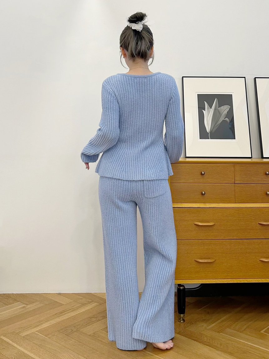 SNIDEL HOME｜ペプラムニットセットアップ | Rakuten Fashion(楽天