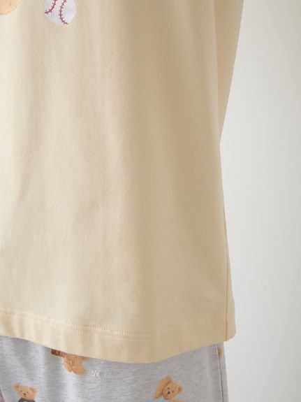 gelato pique｜【ONLINE限定】【HOMME】スポーティーベアワンポイントT