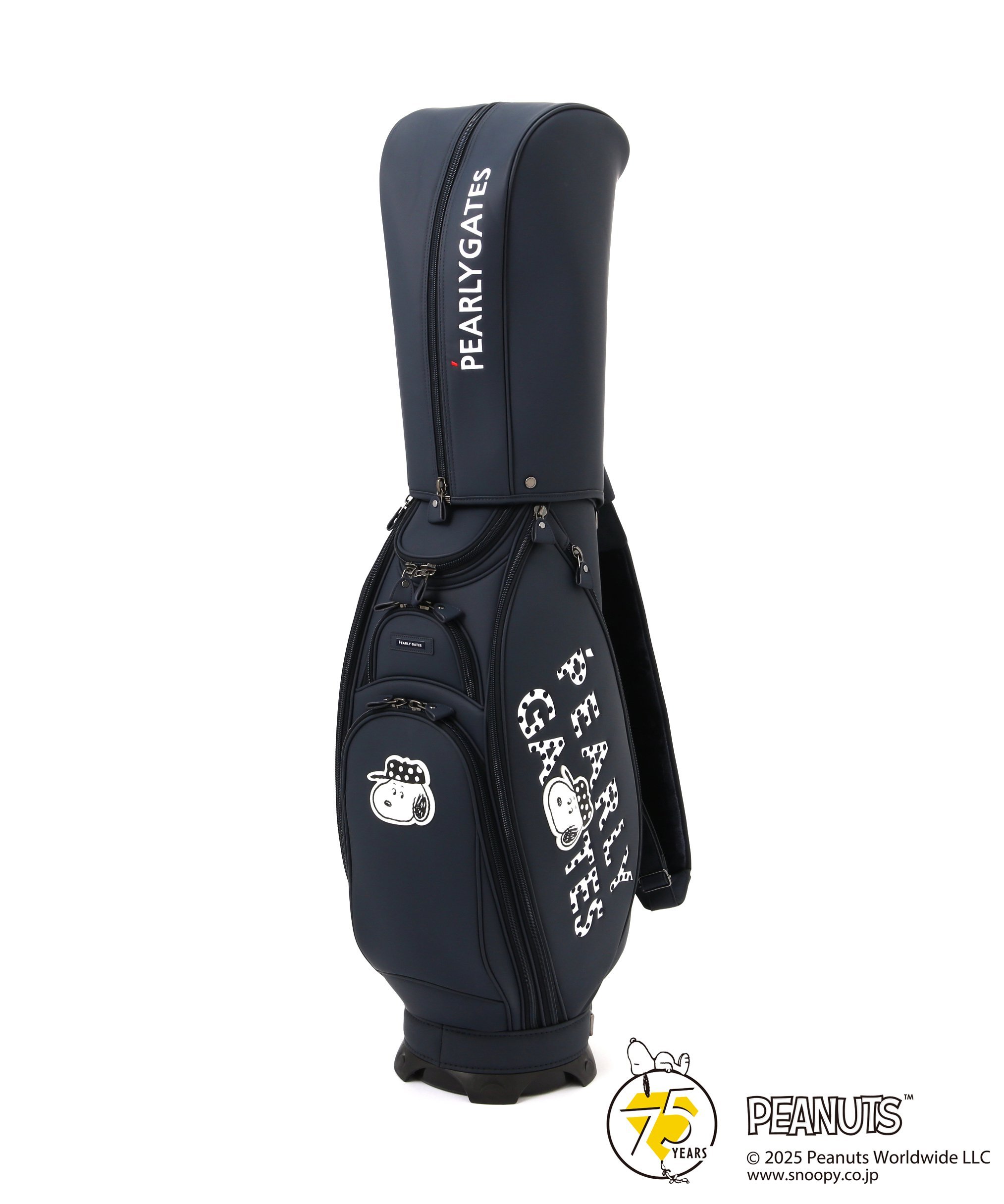 PEARLY GATES｜合皮キャディバッグ (46インチ対応) (UNISEX) | Rakuten