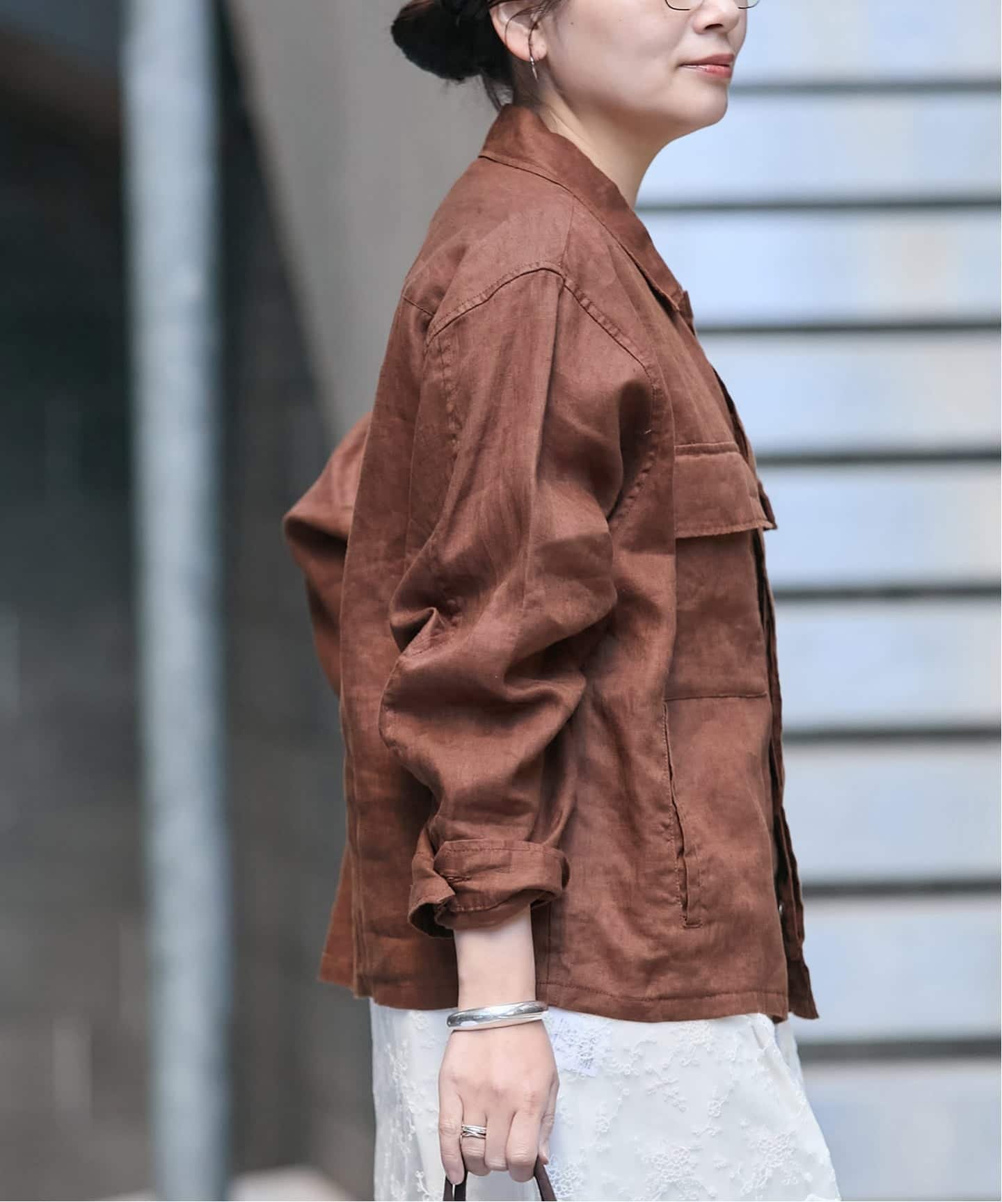 JOURNAL STANDARD｜《追加予約》リネンミリタリージャケット | Rakuten