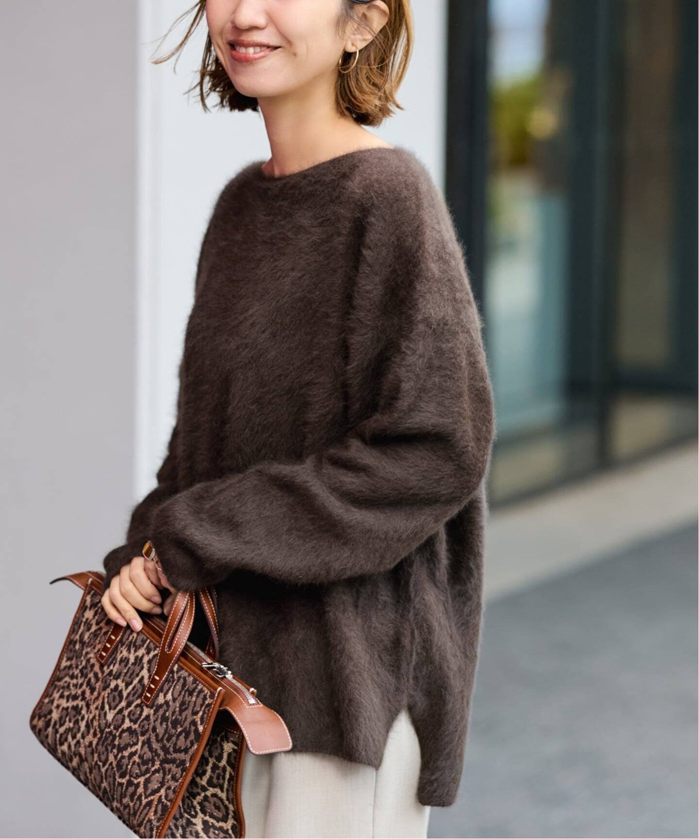 FRAMeWORK｜≪追加≫FOX/CASHMERE ボートネック プルオーバー3