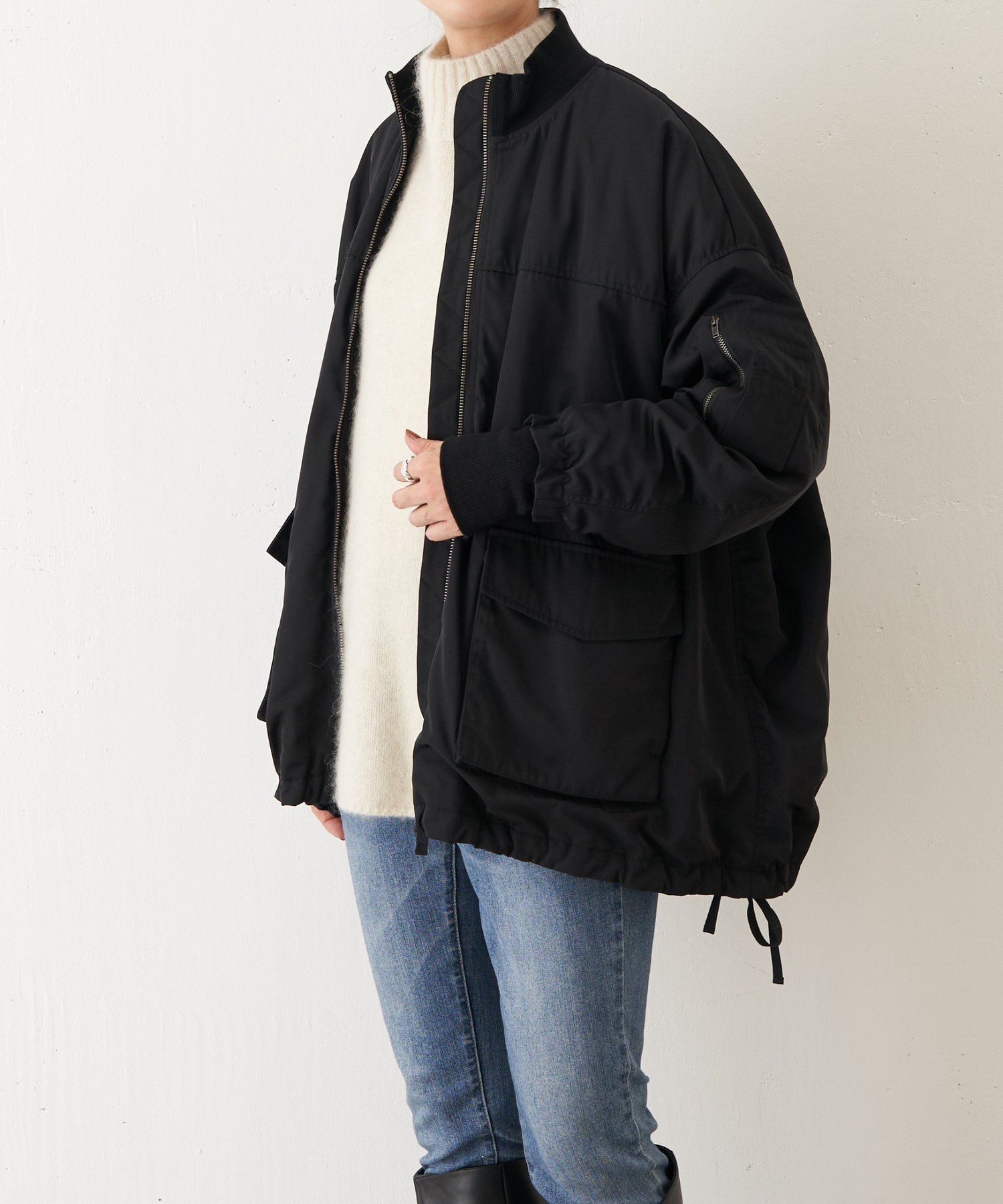 BEARDSLEY｜フレアMA-1ブルゾン | Rakuten Fashion(楽天ファッション