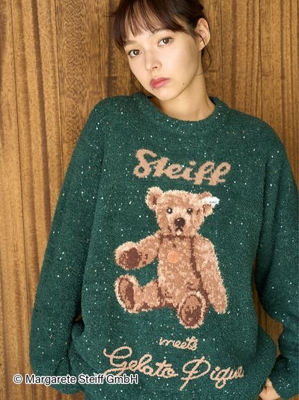gelato pique｜【Steiff】パウダーネップジャガードプルオーバー