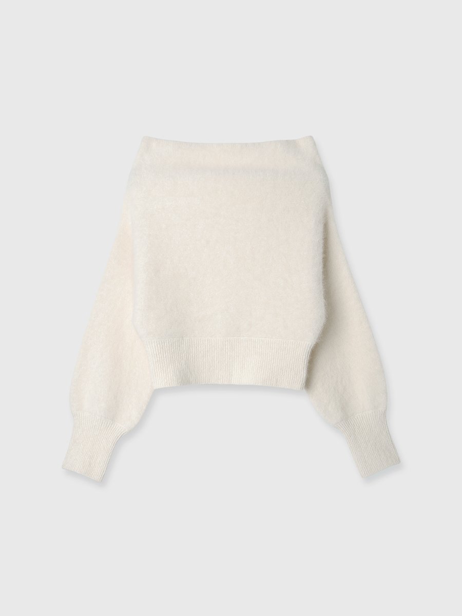 anuans｜ラクーンフォックスオフショルニットプルオーバー | Rakuten