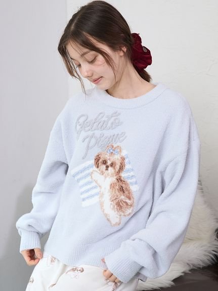 gelato pique｜シーズージャガードプルオーバー | Rakuten Fashion