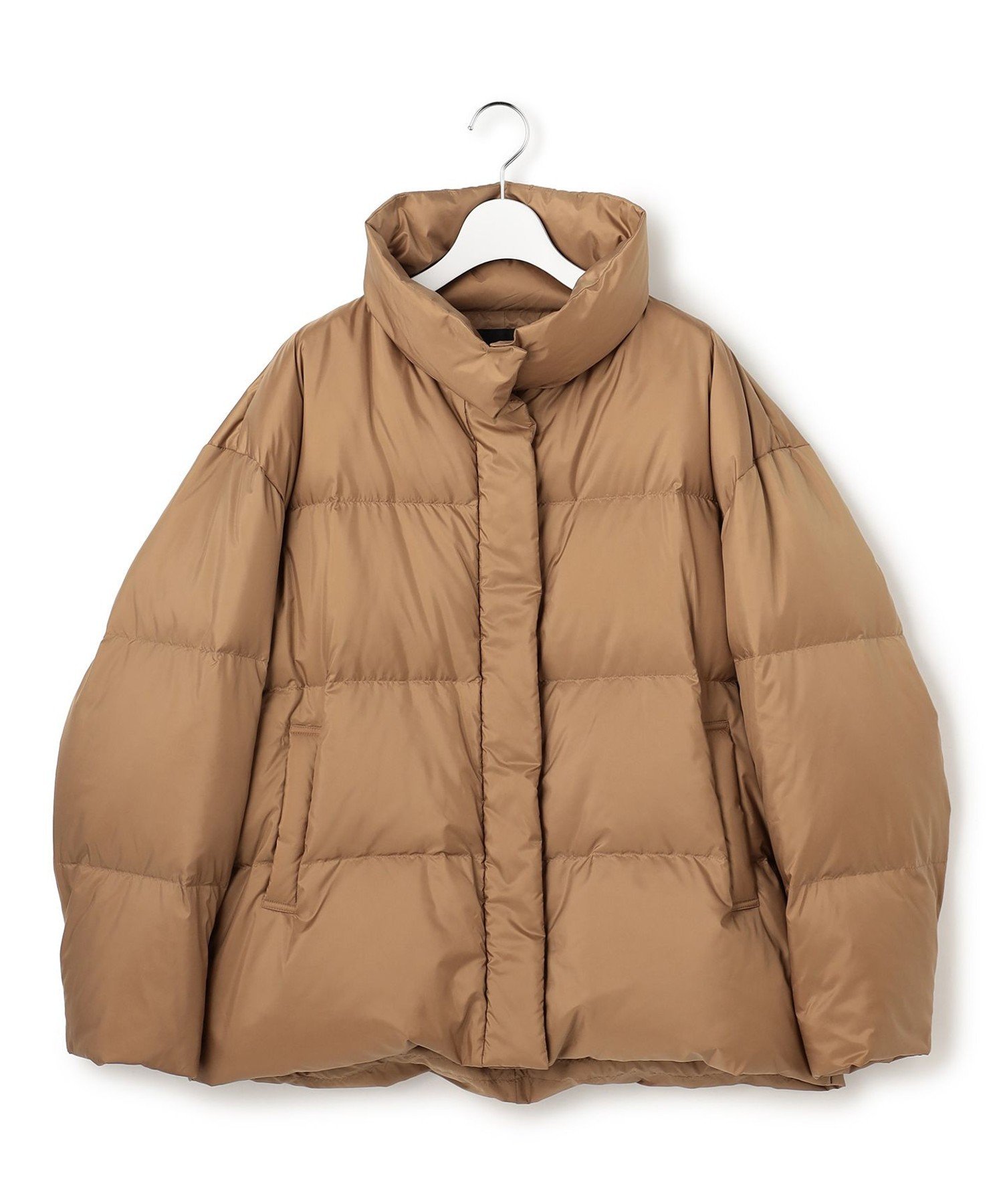 23区｜【Oggi掲載】シレータフタ ハイネック ショート ダウンコート