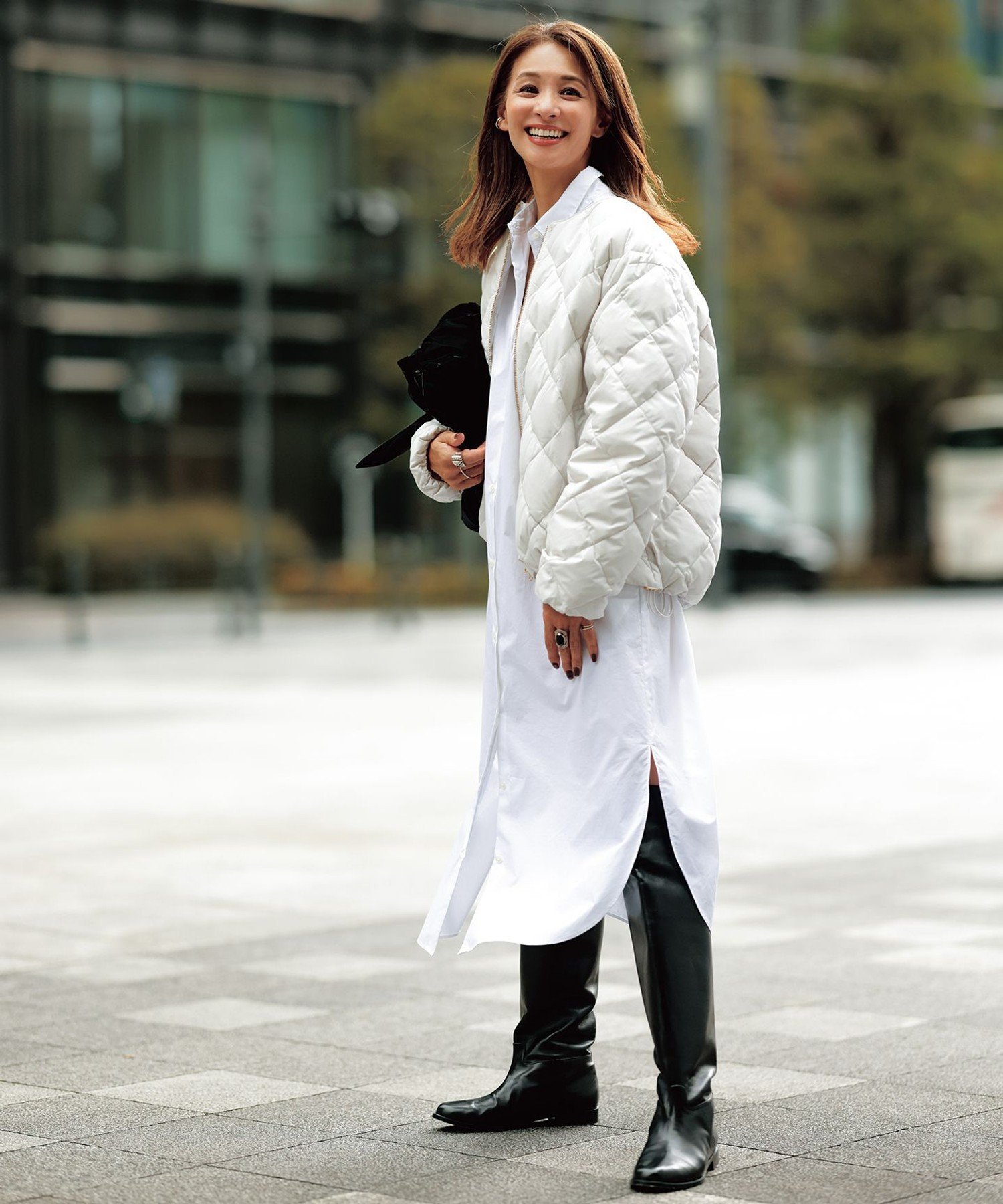 UNFILO｜【TAION×UNFILO】キルティングダウン ショート丈ブルゾン