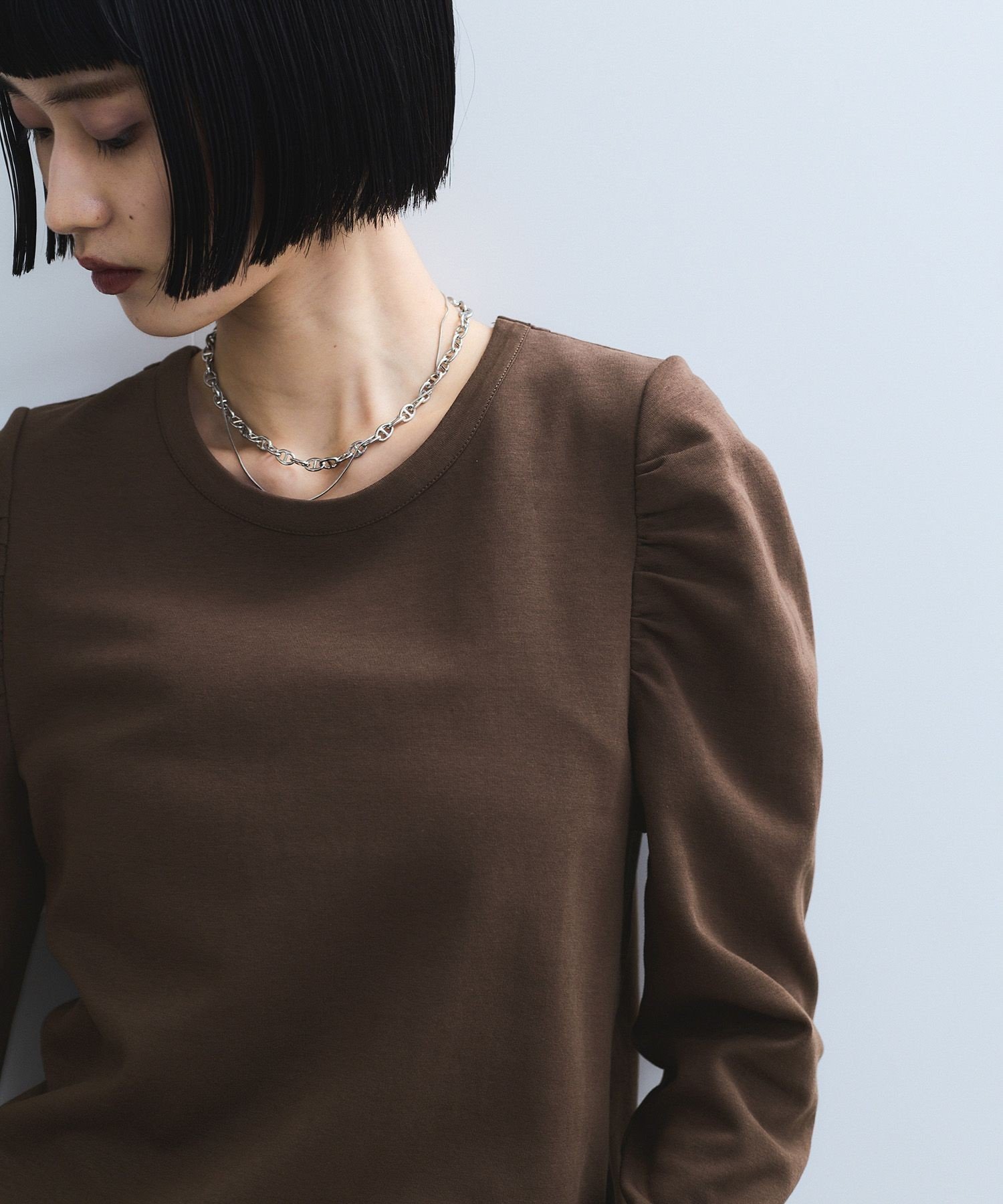 ADAM ET ROPE'｜【WEB限定】バックペプラムカットソー | Rakuten