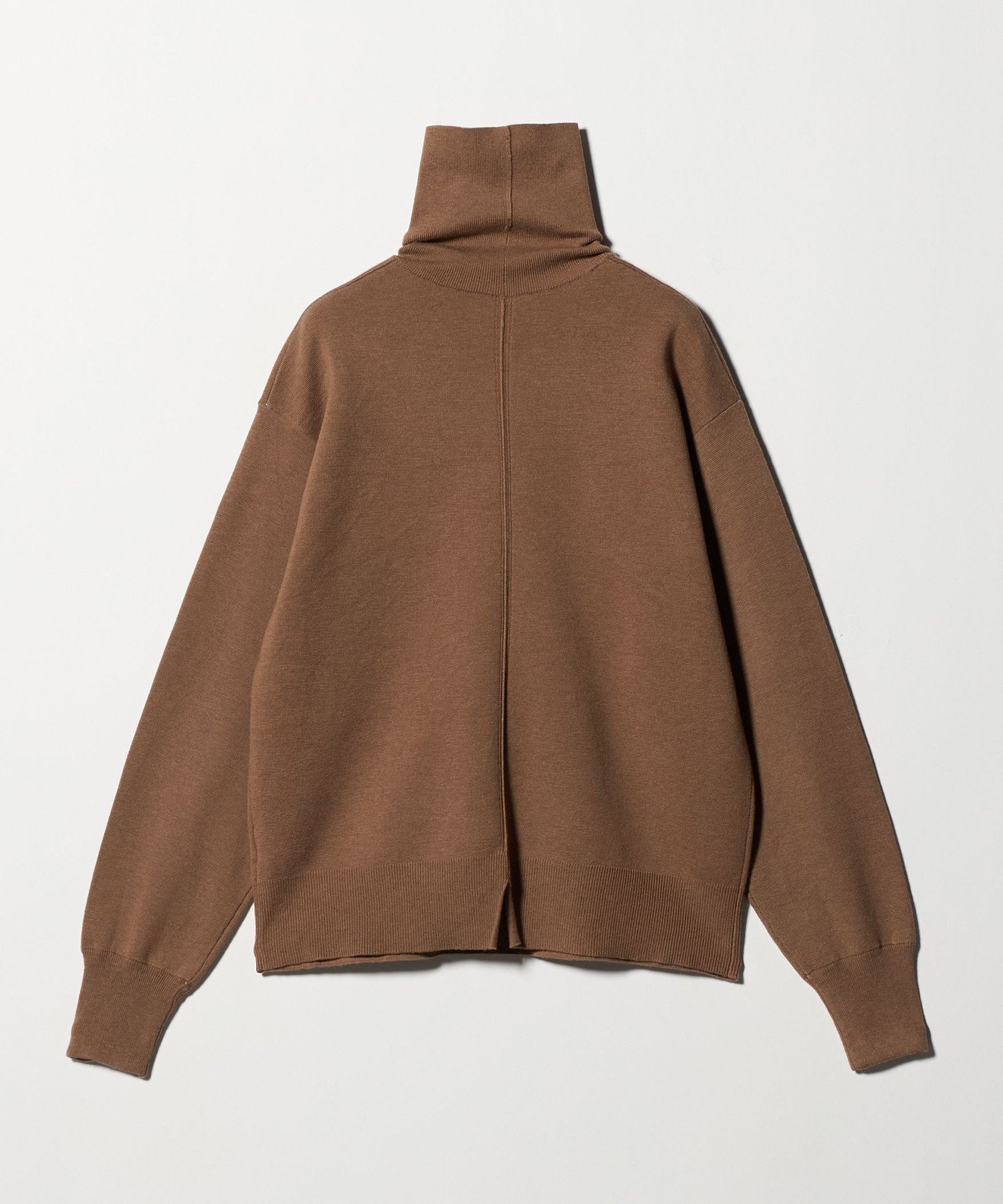 6（ROKU）　コットンウールミラノリブ タートルネック ニット　ダークグレー 6(ROKU)＞コットンウール ミラノリブ タートルネック ニット（ニット