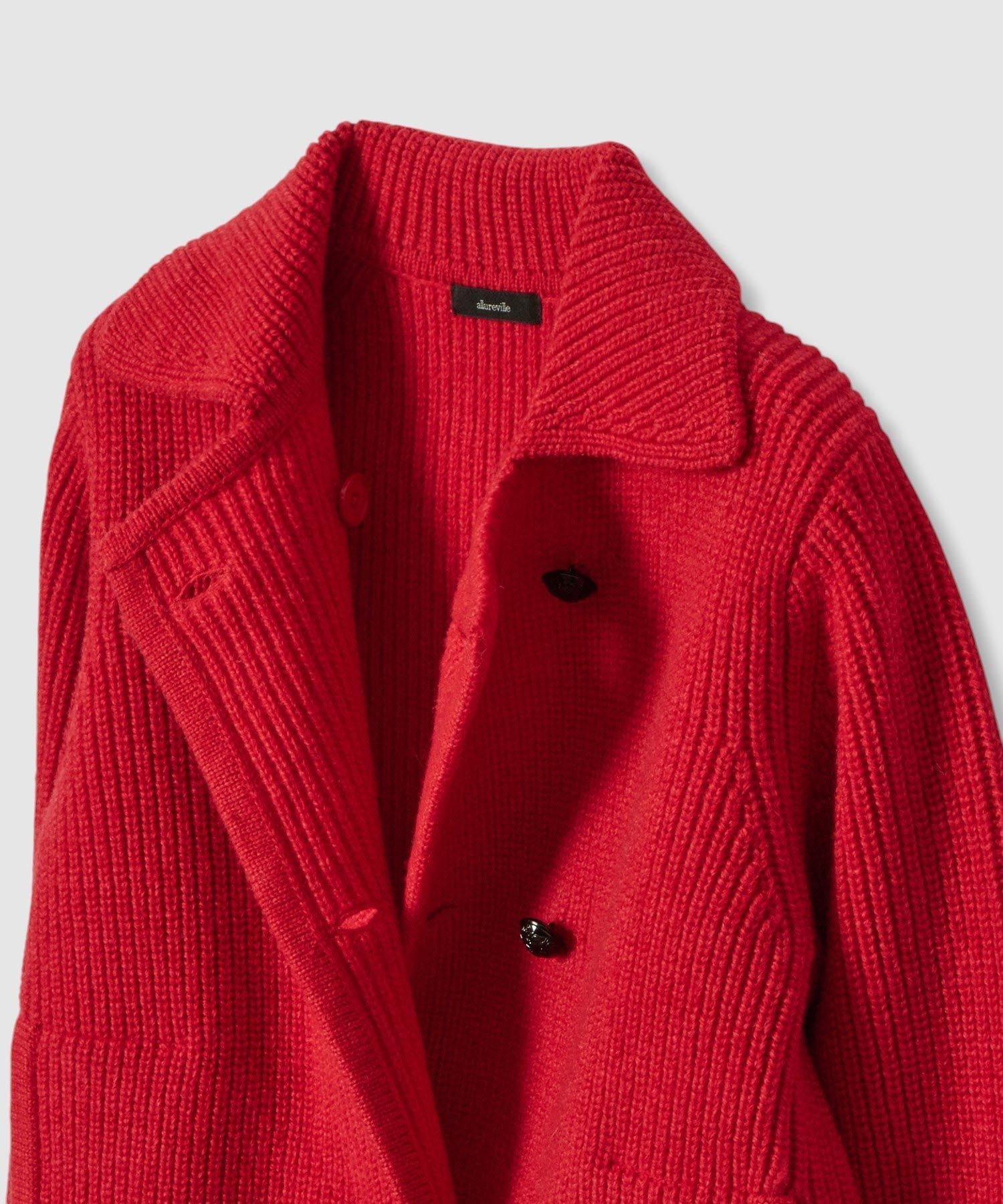 allureville｜片畦ニットジャケット | Rakuten Fashion(楽天