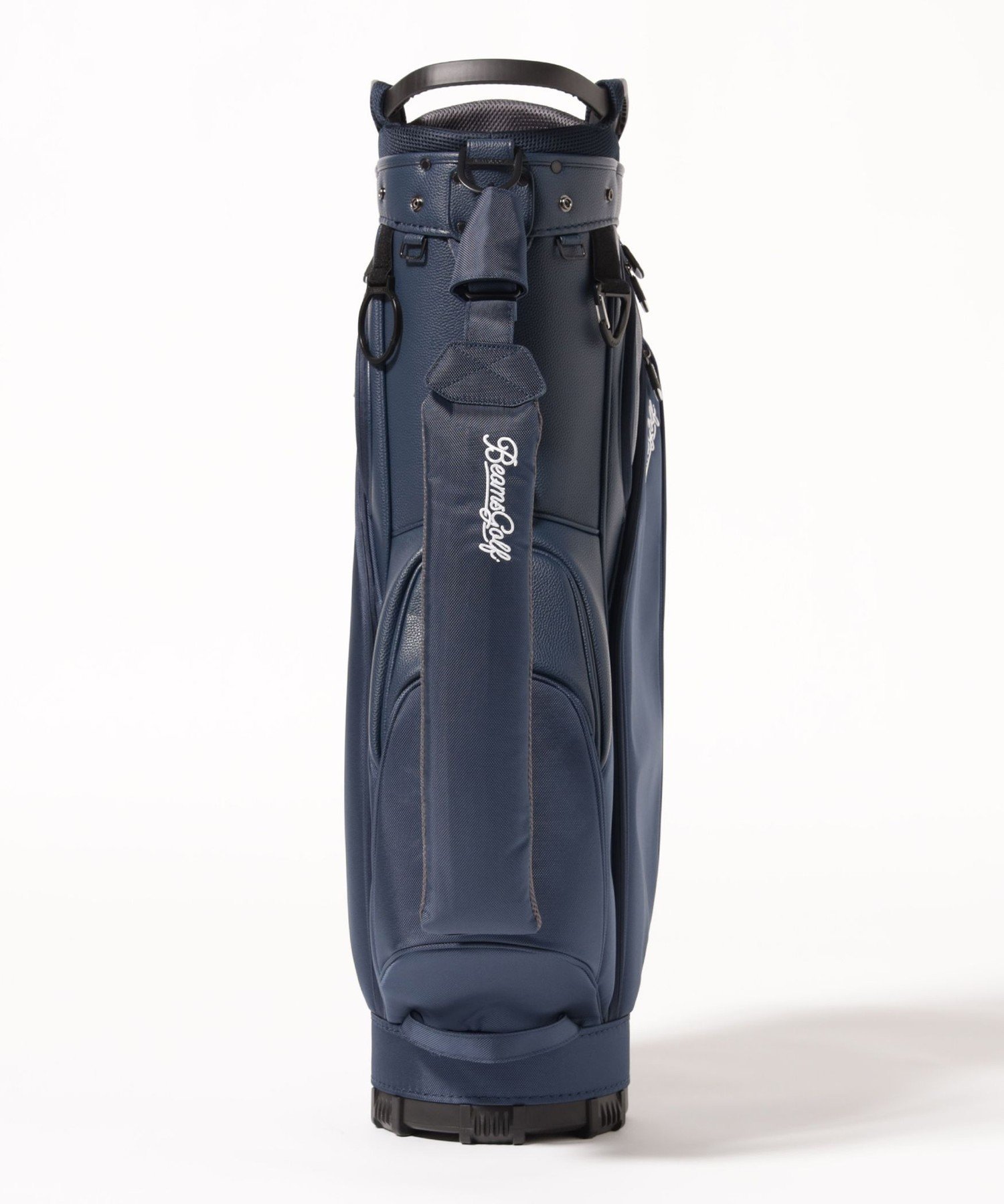 BEAMS GOLF｜スクリプトロゴ ネイビー キャディバッグ(8.5インチ
