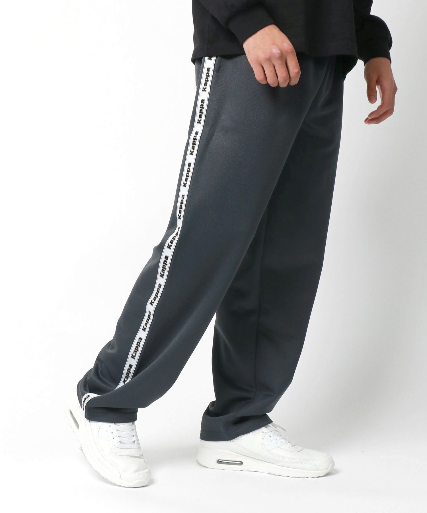 marukawa｜Kappa カッパ ロゴ テープ ジャージ パンツ メンズ