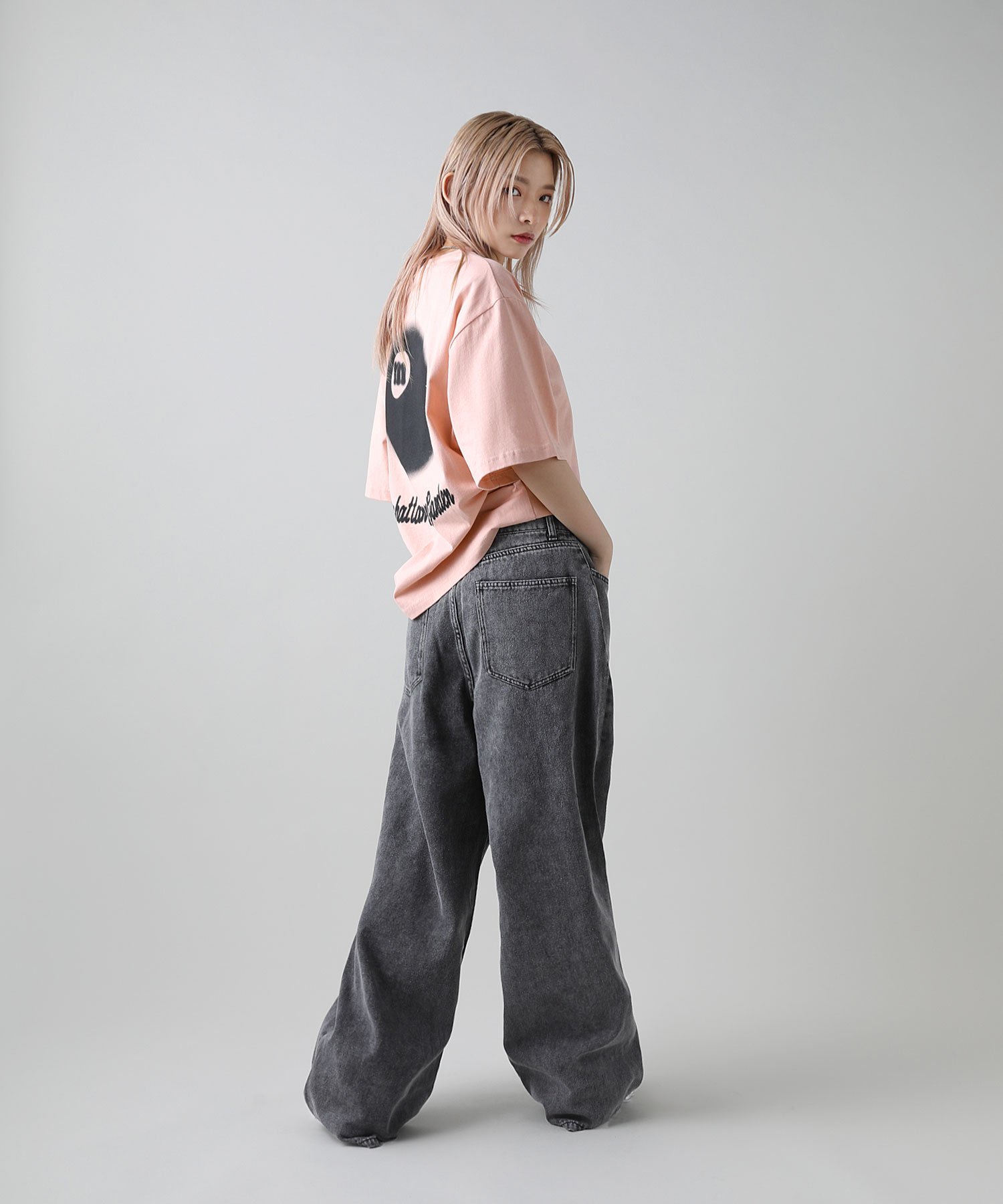 THE CASUAL｜10oz ヴィンテージライクケミカル/オーバーダイデニム