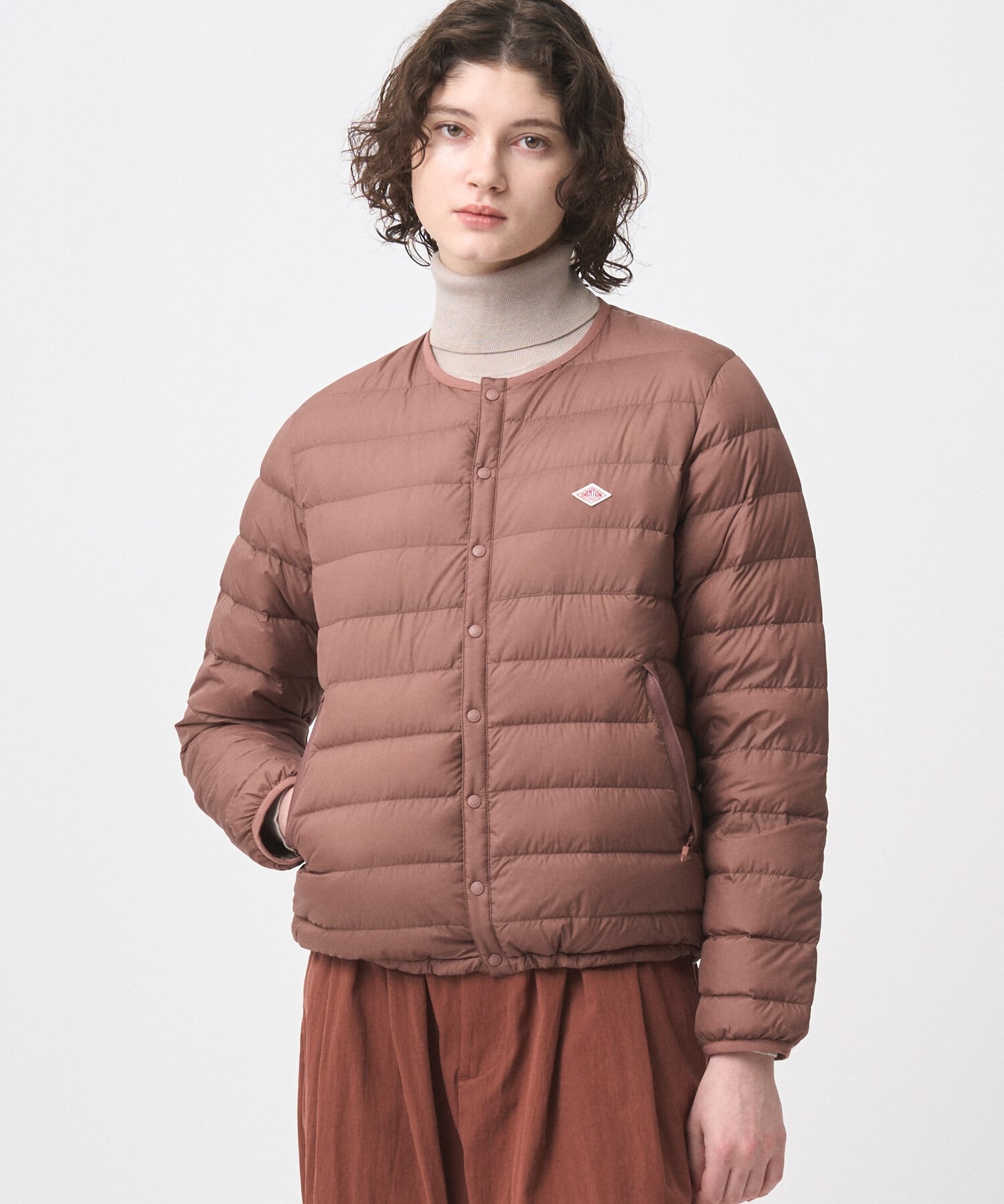 Bshop｜DANTON | クルーネック インナーダウンジャケット WOMEN