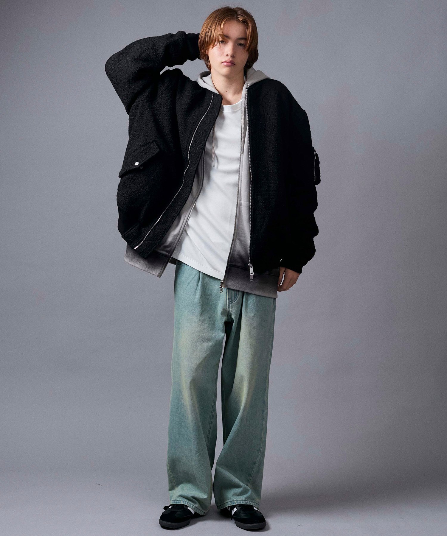 JUN STANDARD PICKS｜ツイードMA-1 | Rakuten Fashion(楽天