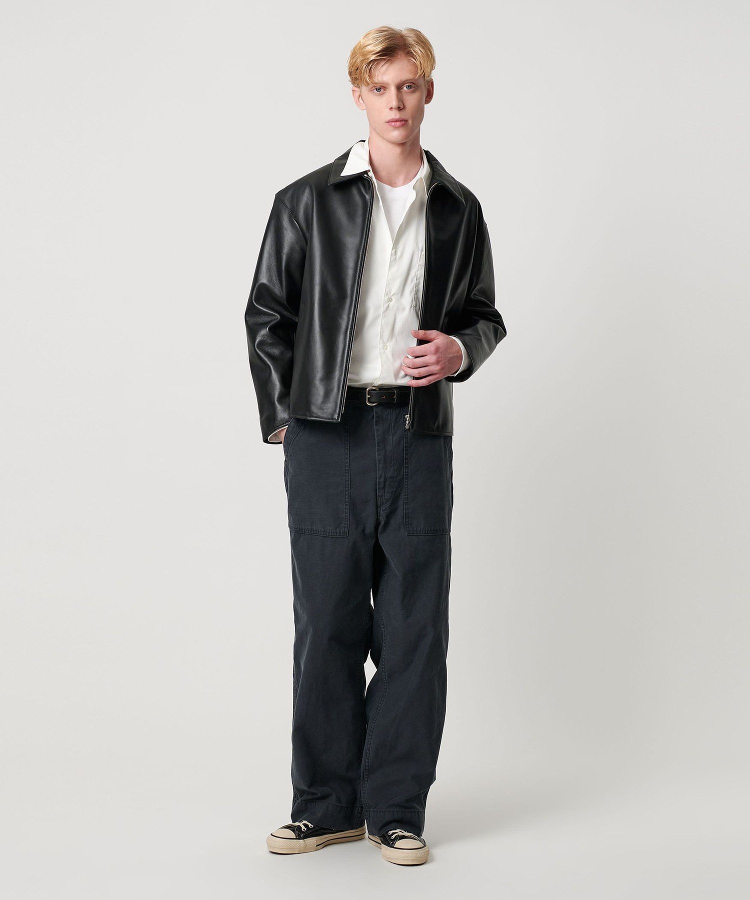 BEAUTY&YOUTH UNITED ARROWS｜シープレザー ジップ ブルゾン | Rakuten