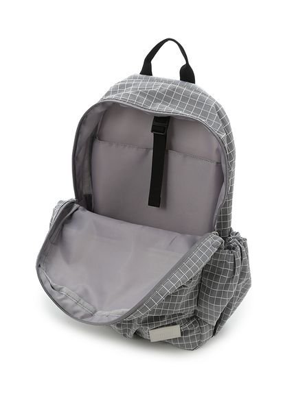 emmi｜ボックスチェックギャザーボディーバックパック | Rakuten