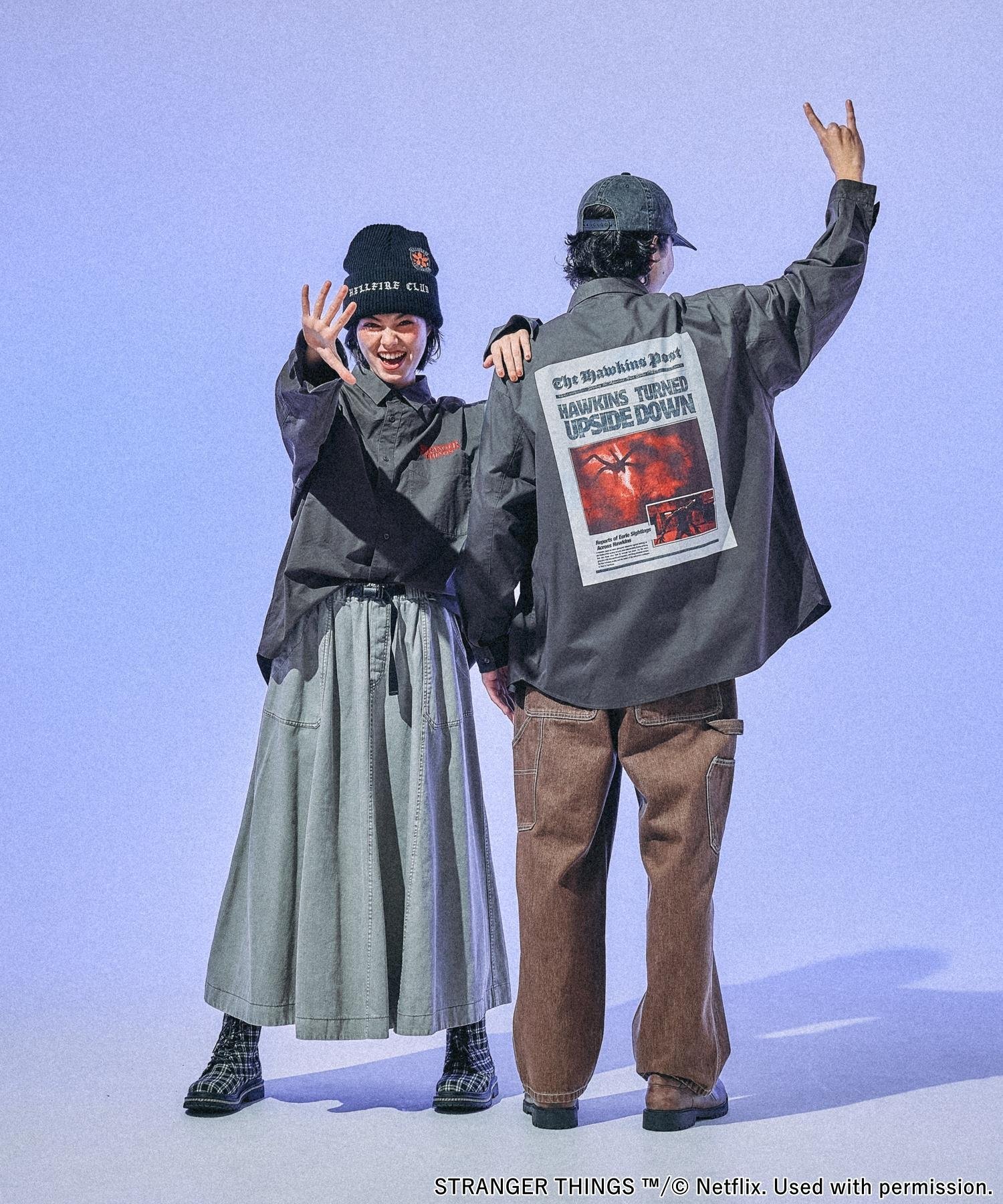 niko and ｜【STRANGER THINGS】コラボグラフィックシャツ