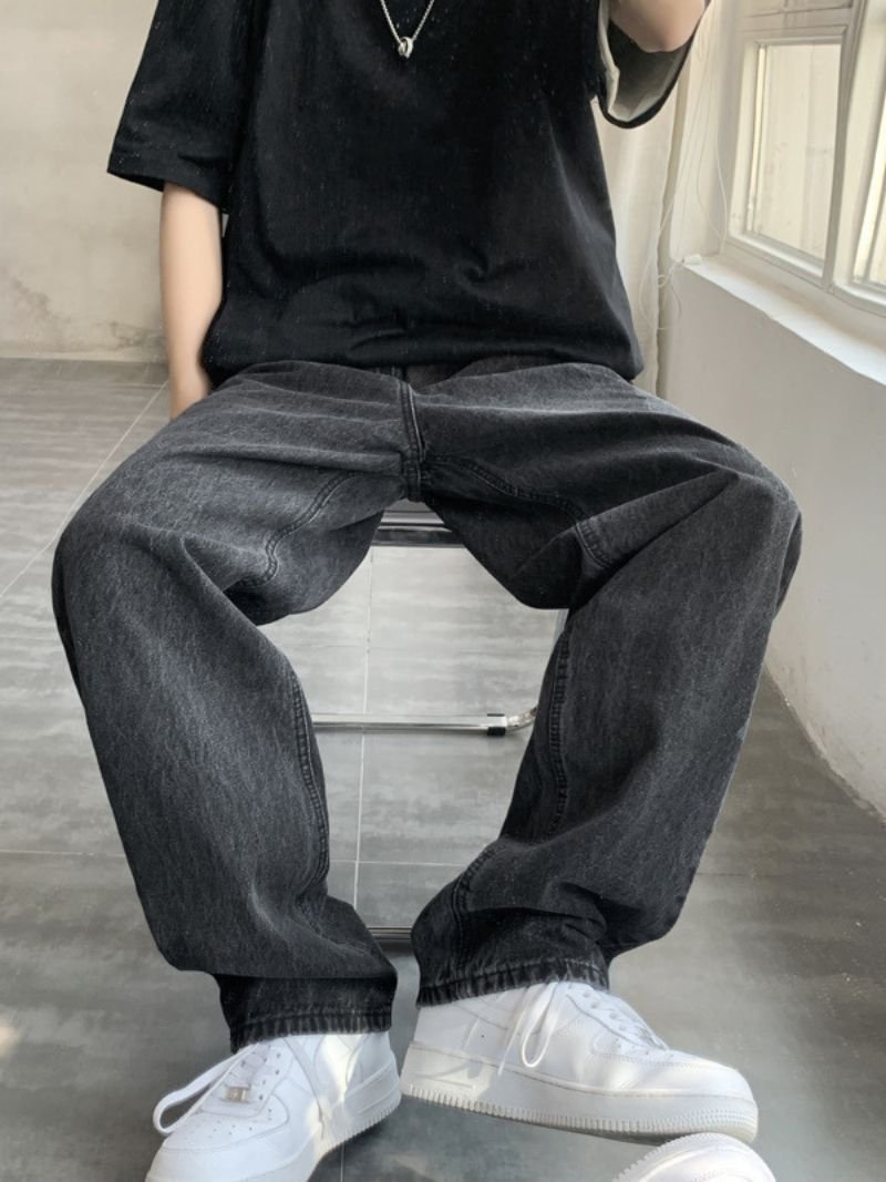 REBALANCE｜REBALANCE/(M)メンズルーズストレートデニム | Rakuten