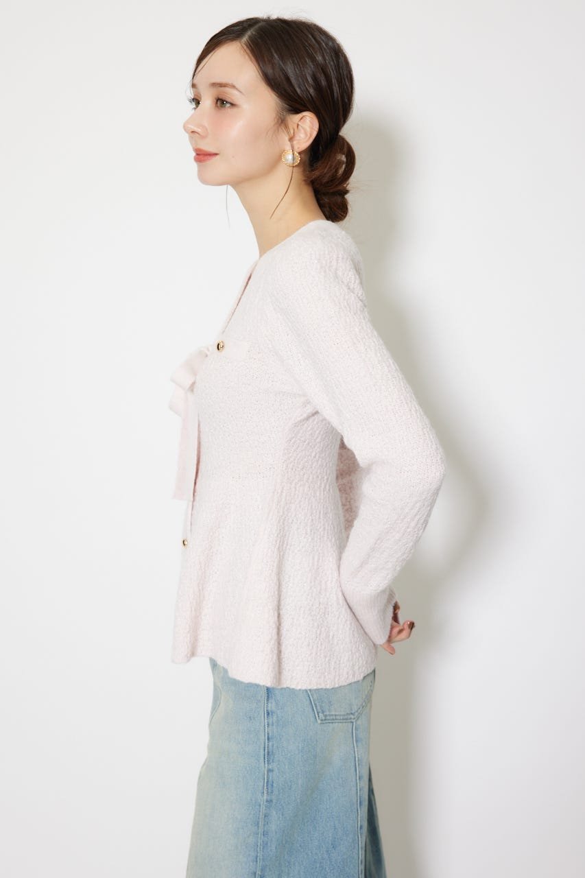 rienda｜2WAYペプラムニットカーディガントップス | Rakuten Fashion