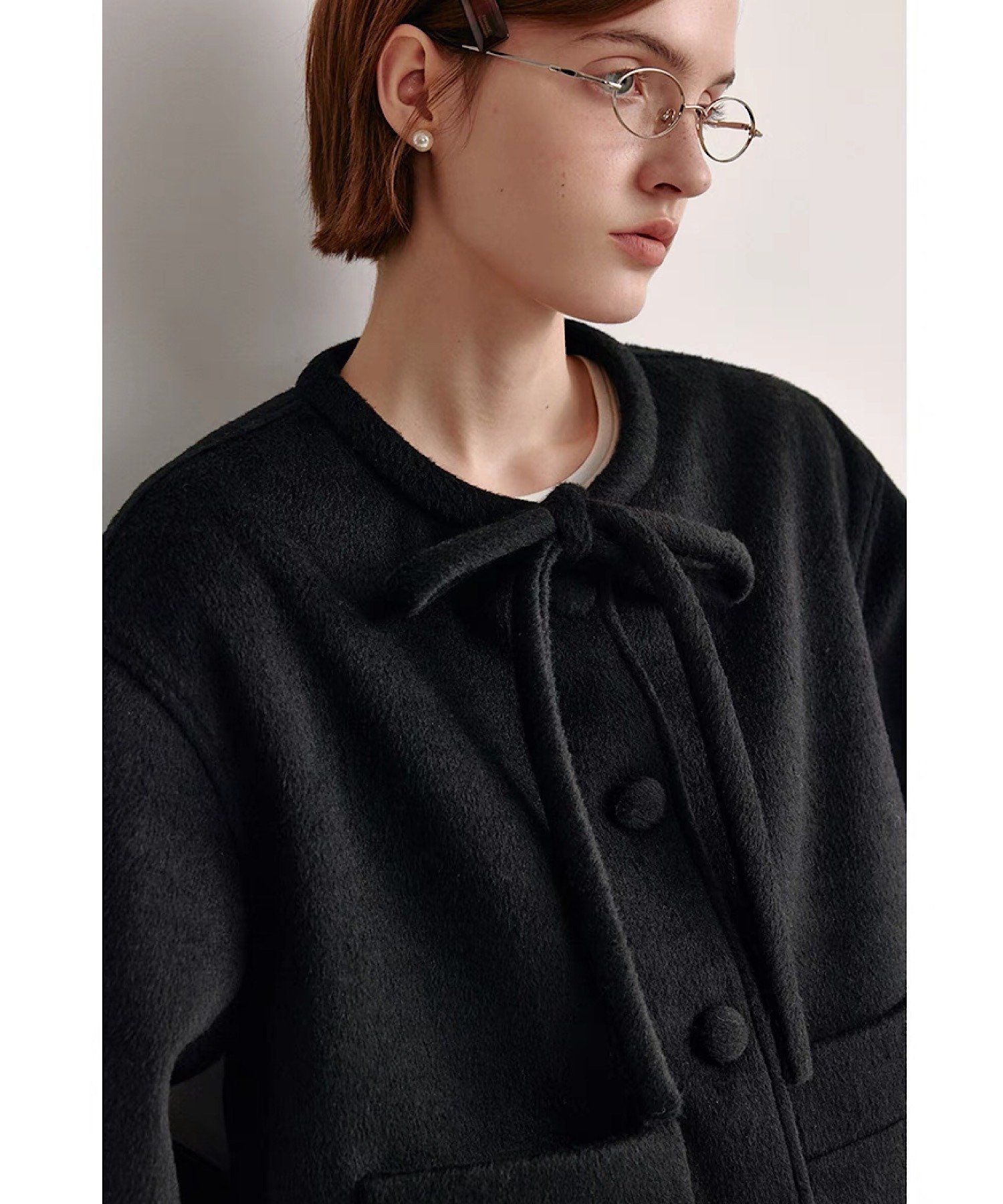 chuclla｜リボンタイ ショートコート FQ24W101 Fano Studios | Rakuten