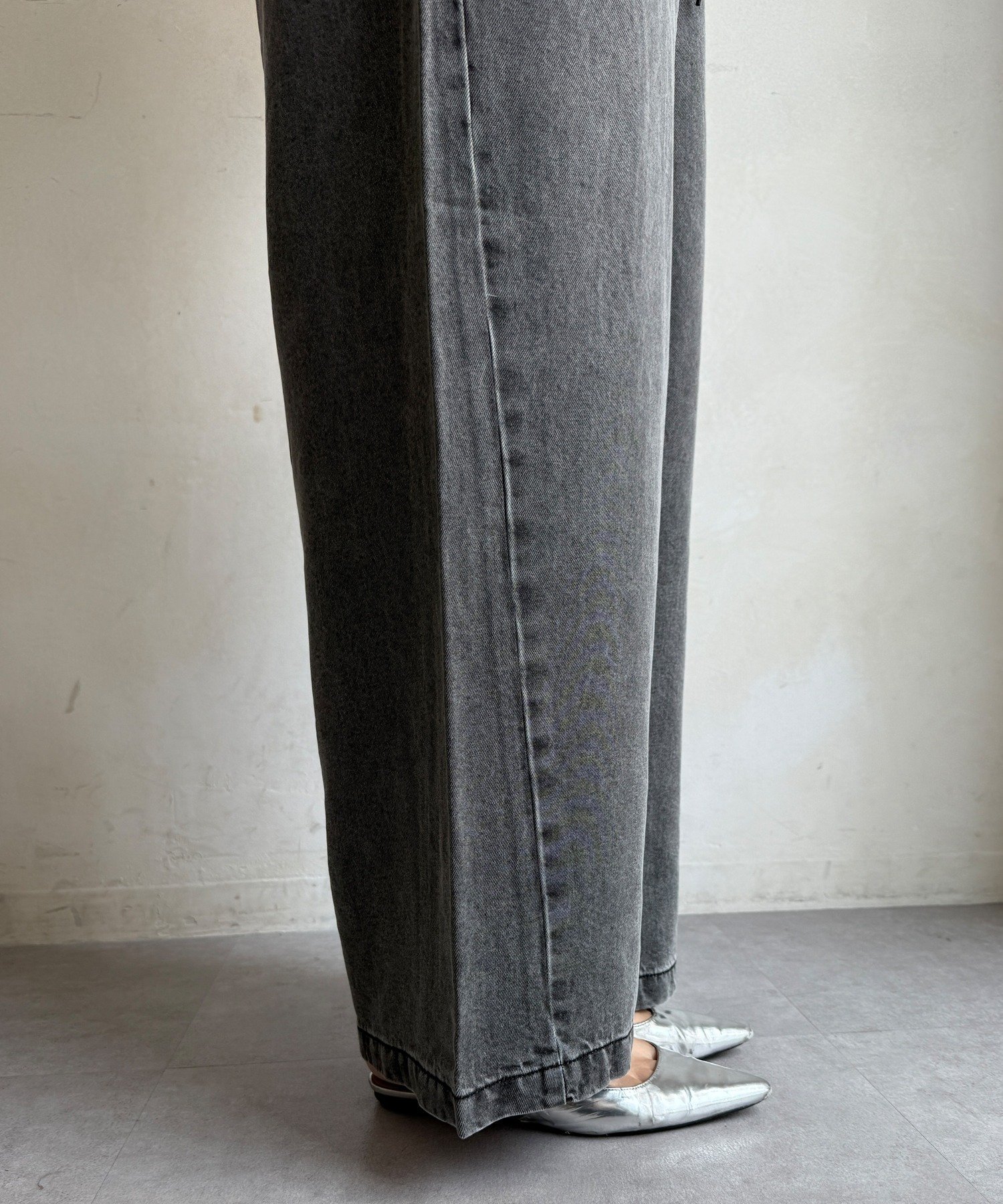 DOUDOU｜リヨセルデニムワイドパンツ | Rakuten Fashion(楽天