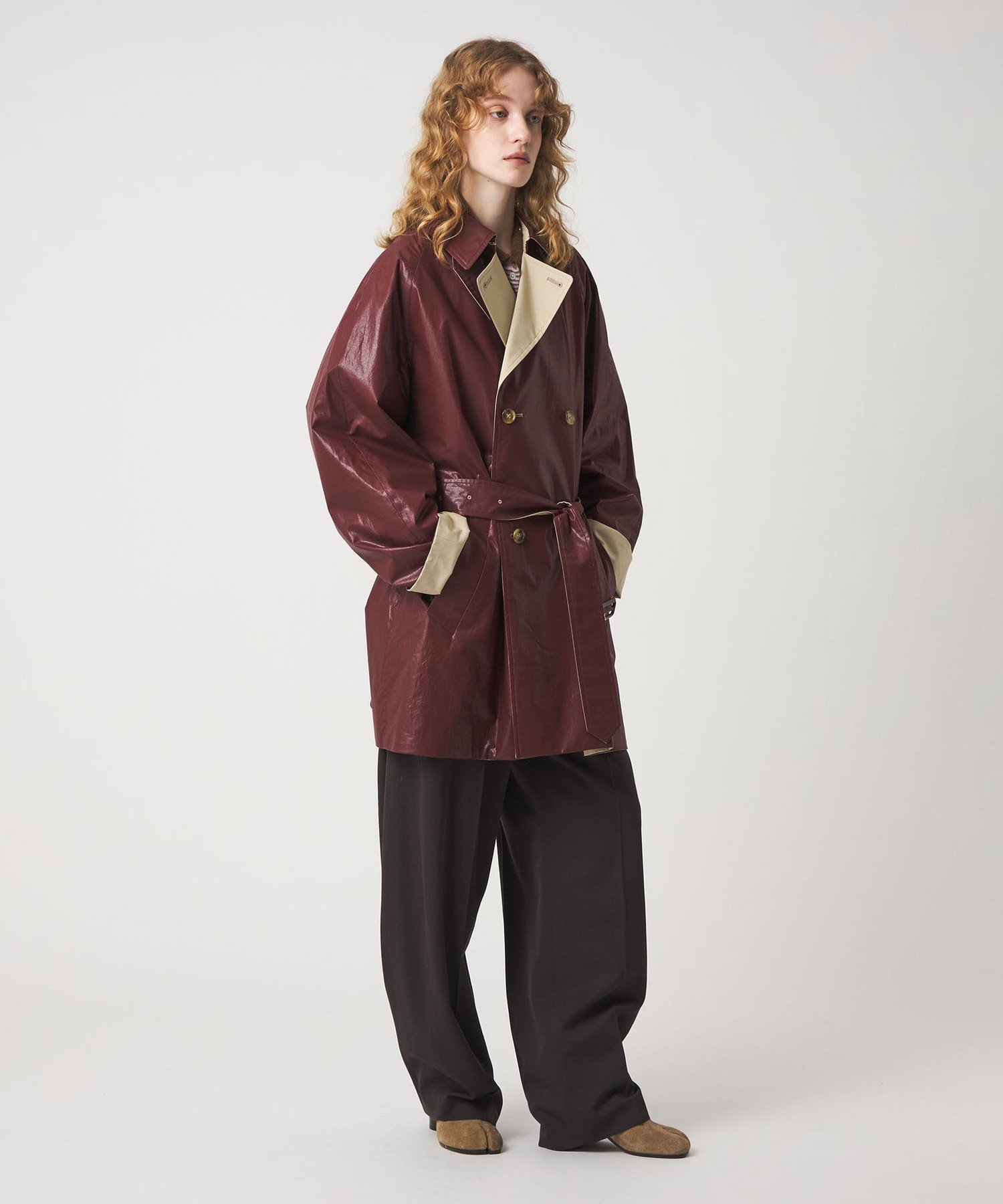 6(ROKU) ロク ユナイテッドアローズ リバーシブル 　ステンカラーコート 6(ROKU) ロク ユナイテッドアローズ リバーシブル ステンカラーコート